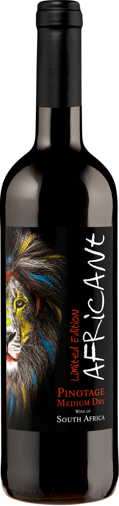Africant Pinotage Czerwone Półwytrawne 750 Ml
