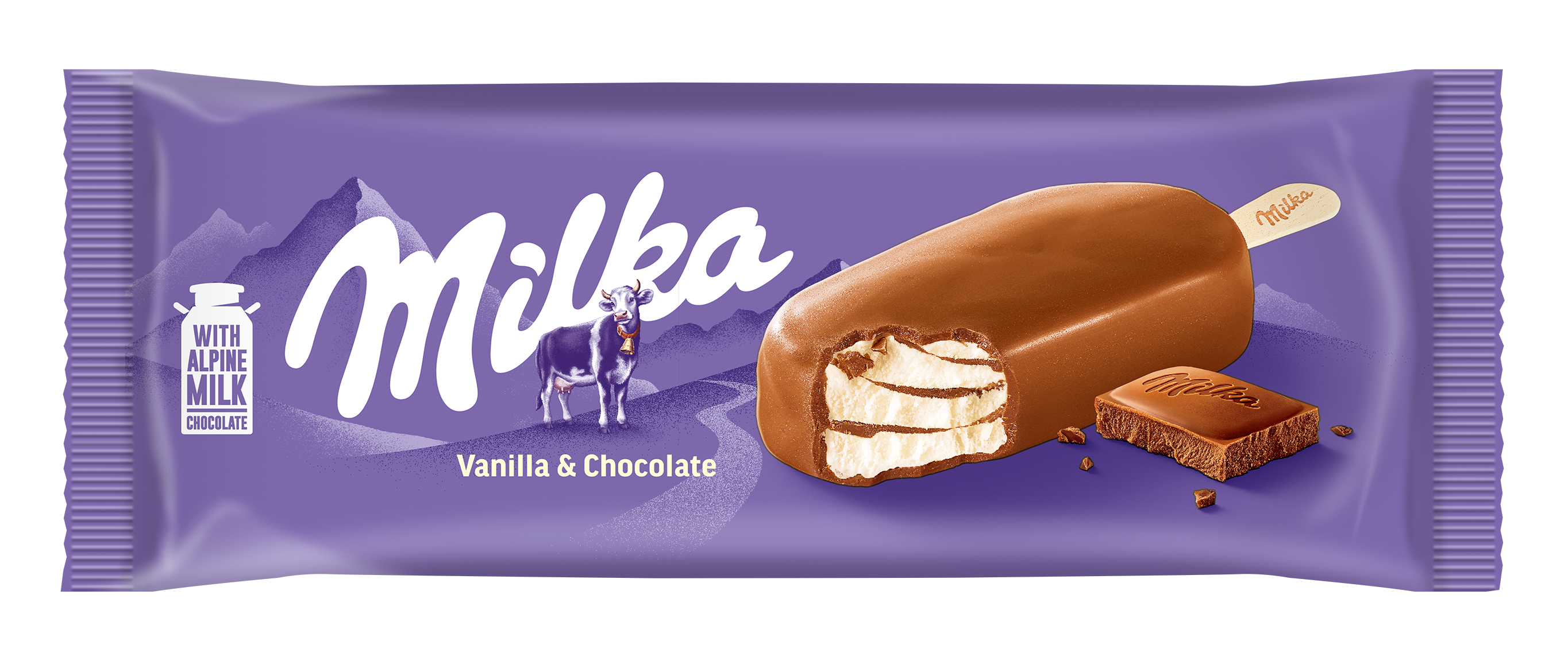 Milka Lody Vanilla & Chocolate 90Ml