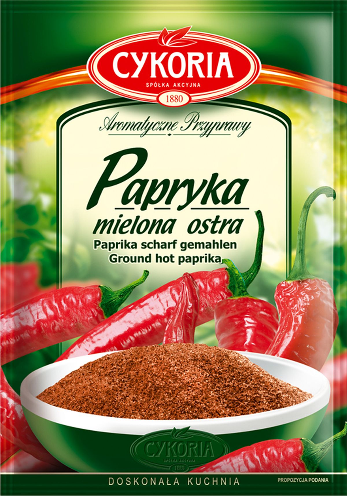 Papryka Mielona Ostra Cykoria 20G