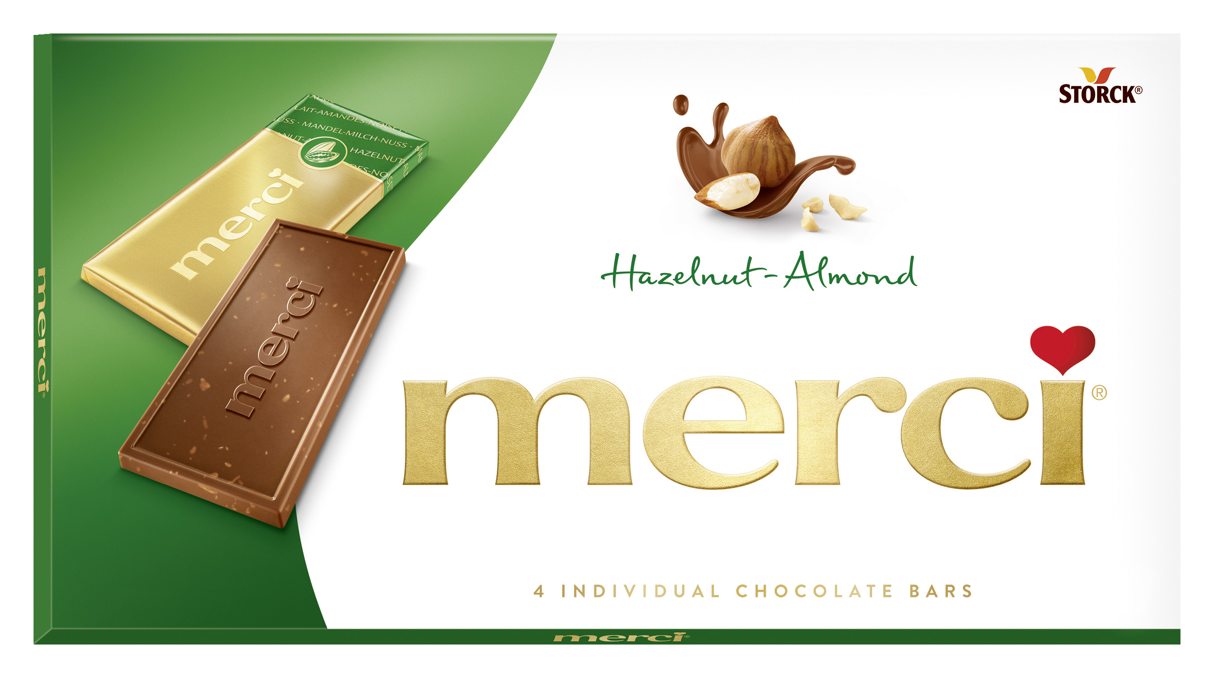 Merci Czekolada Orzechowa-Migdałowa 100G