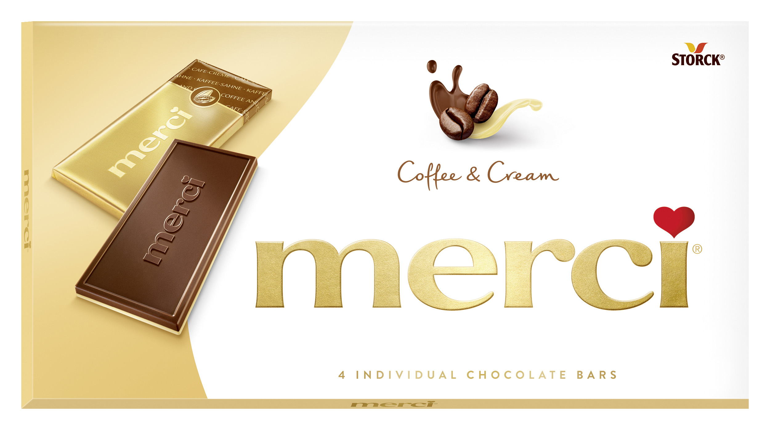 Merci Czekolada Kawowo-Śmietankowa 100G