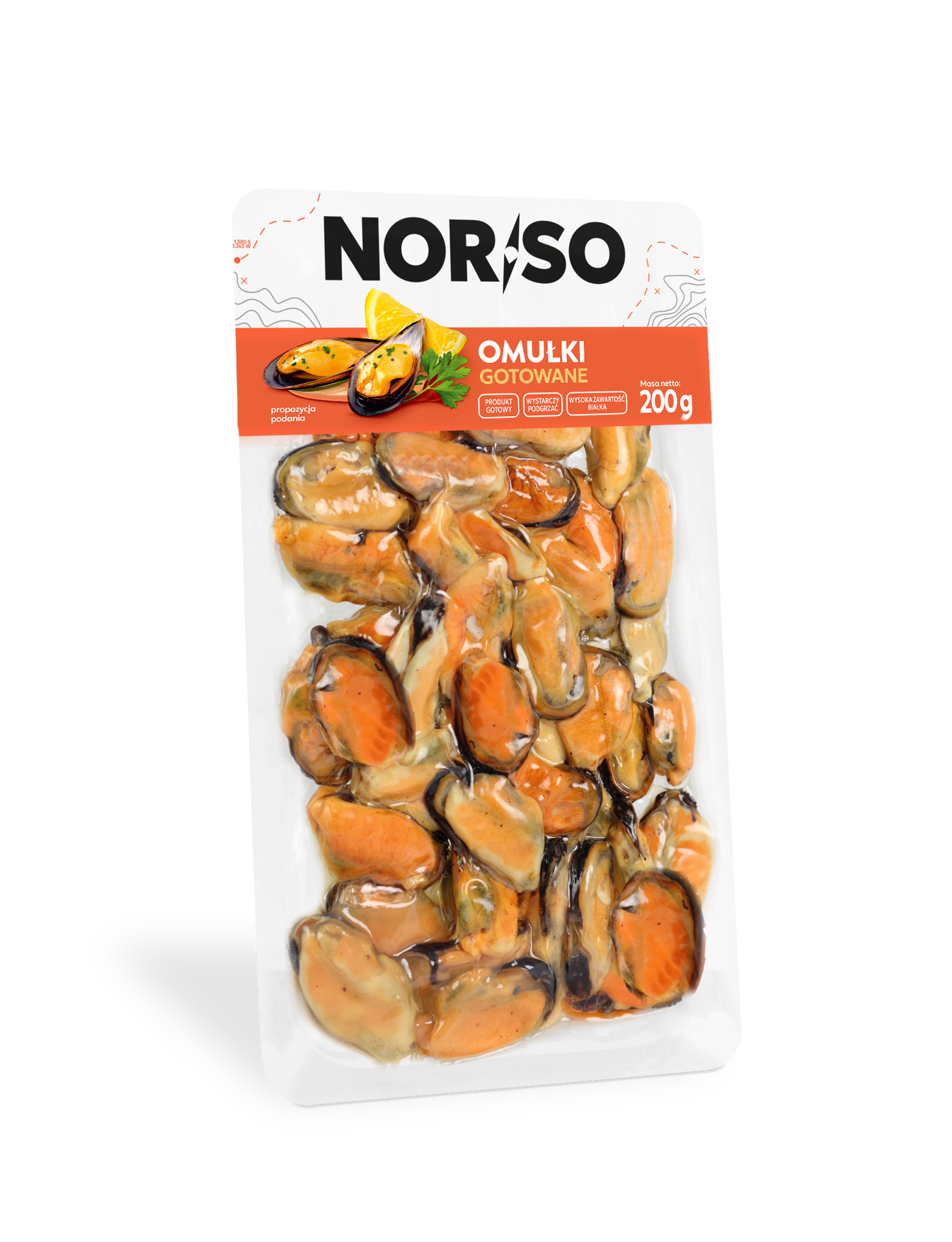Norso Omułki Gotowane 200G
