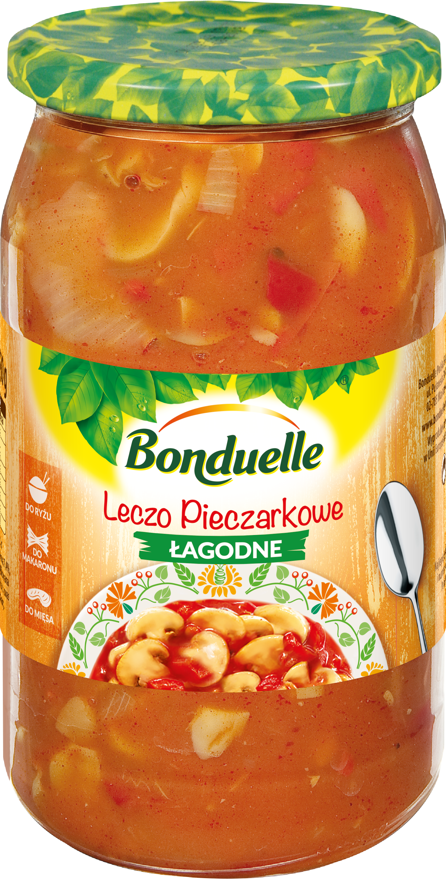 Bonduelle Leczo Pieczarkowe Łagodne 800 Ml