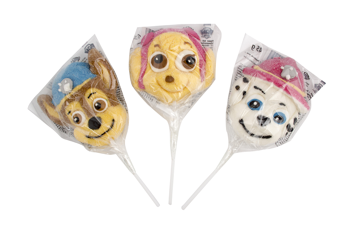 Sweet'Nfun Paw Patrol Marshmallow Pop Pianka 45 G