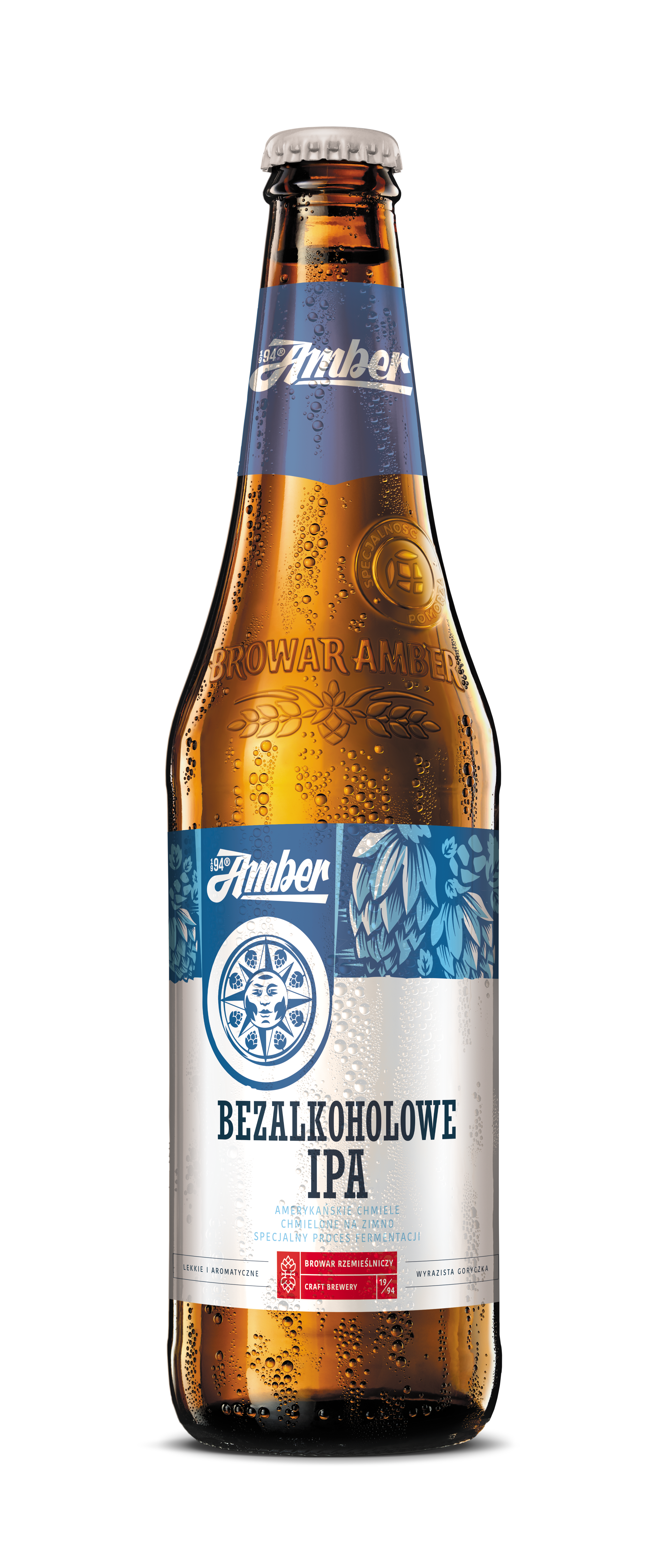 Browar Amber Piwo Bezalkoholowe Ipa Butelka Bezzwrotna 500 Ml