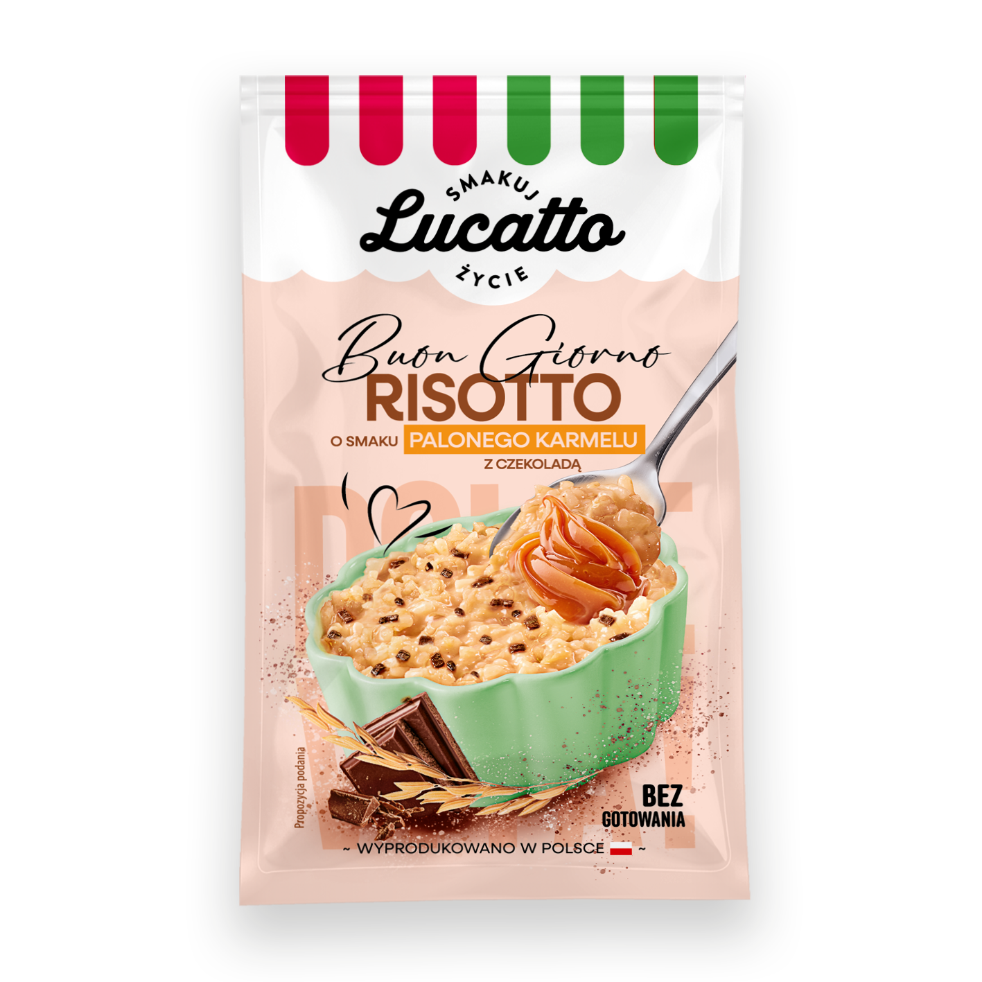 Risotto Palony Karmel Z Czekoladą Lucatto 47G