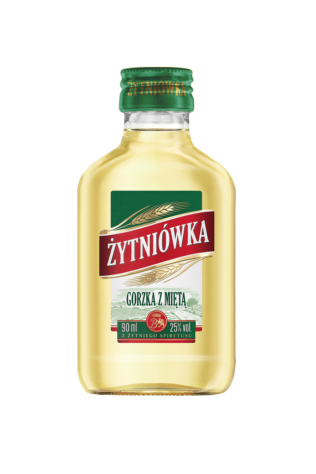 Likier Żytniówka Gorzka Z Miętą 90Ml 25%