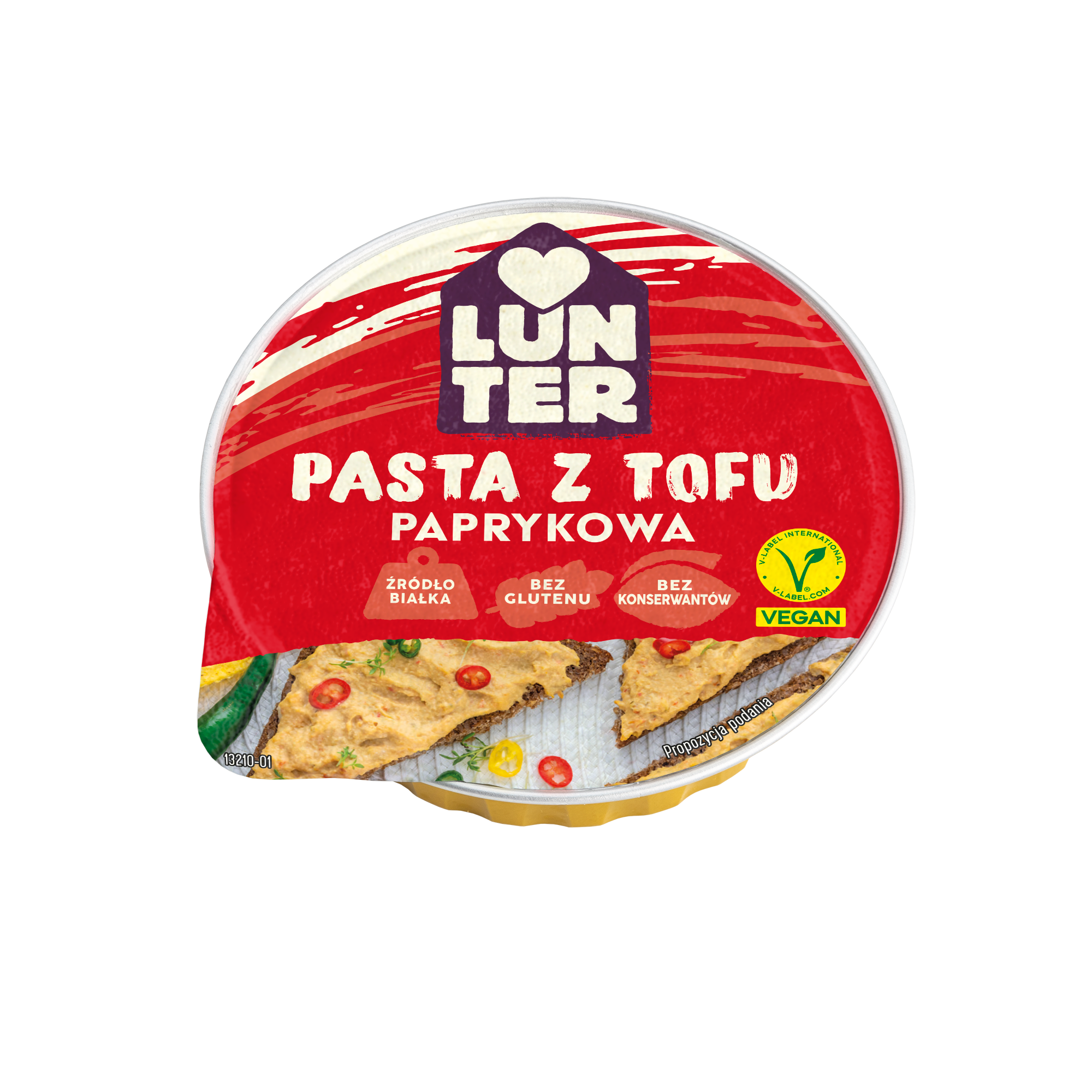 Lunter Pasta Z Tofu Paprykowa 75G