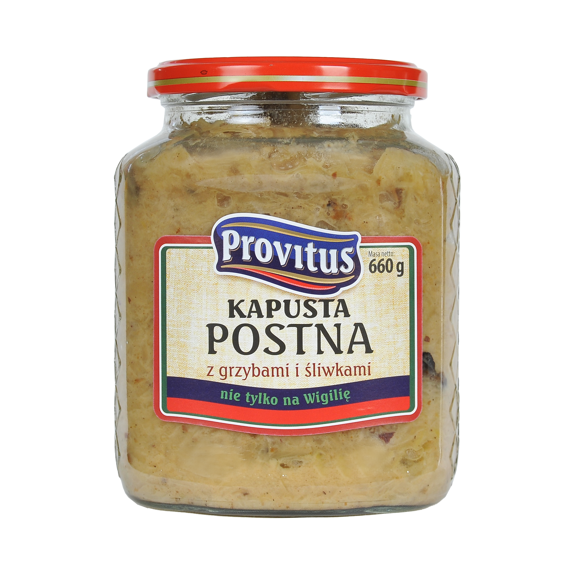 Provitus Kapusta Postna Z Grzybami I Śliwkami 660G