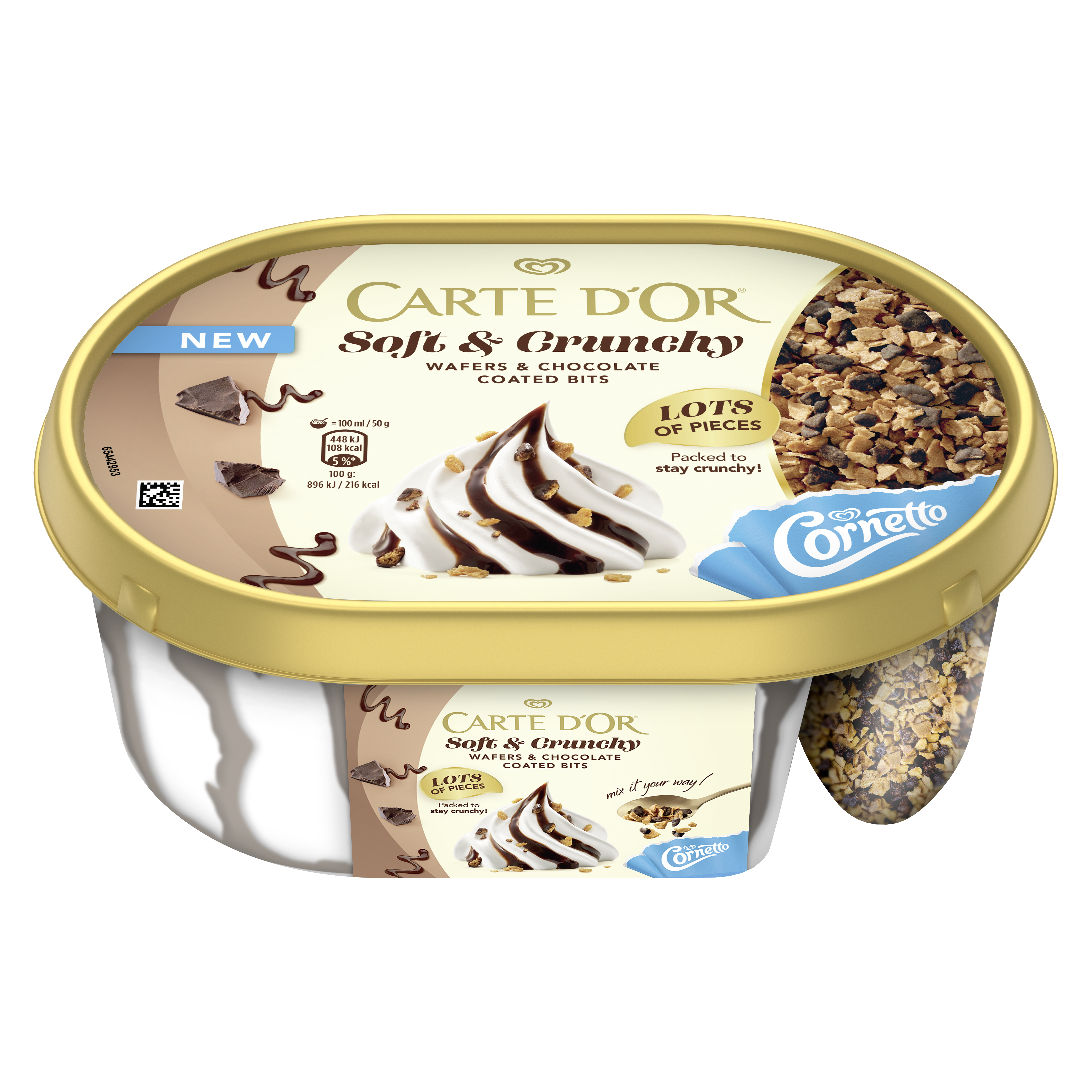 Carte D'Or Lody Soft&Crunchy Chocolate 750 Ml