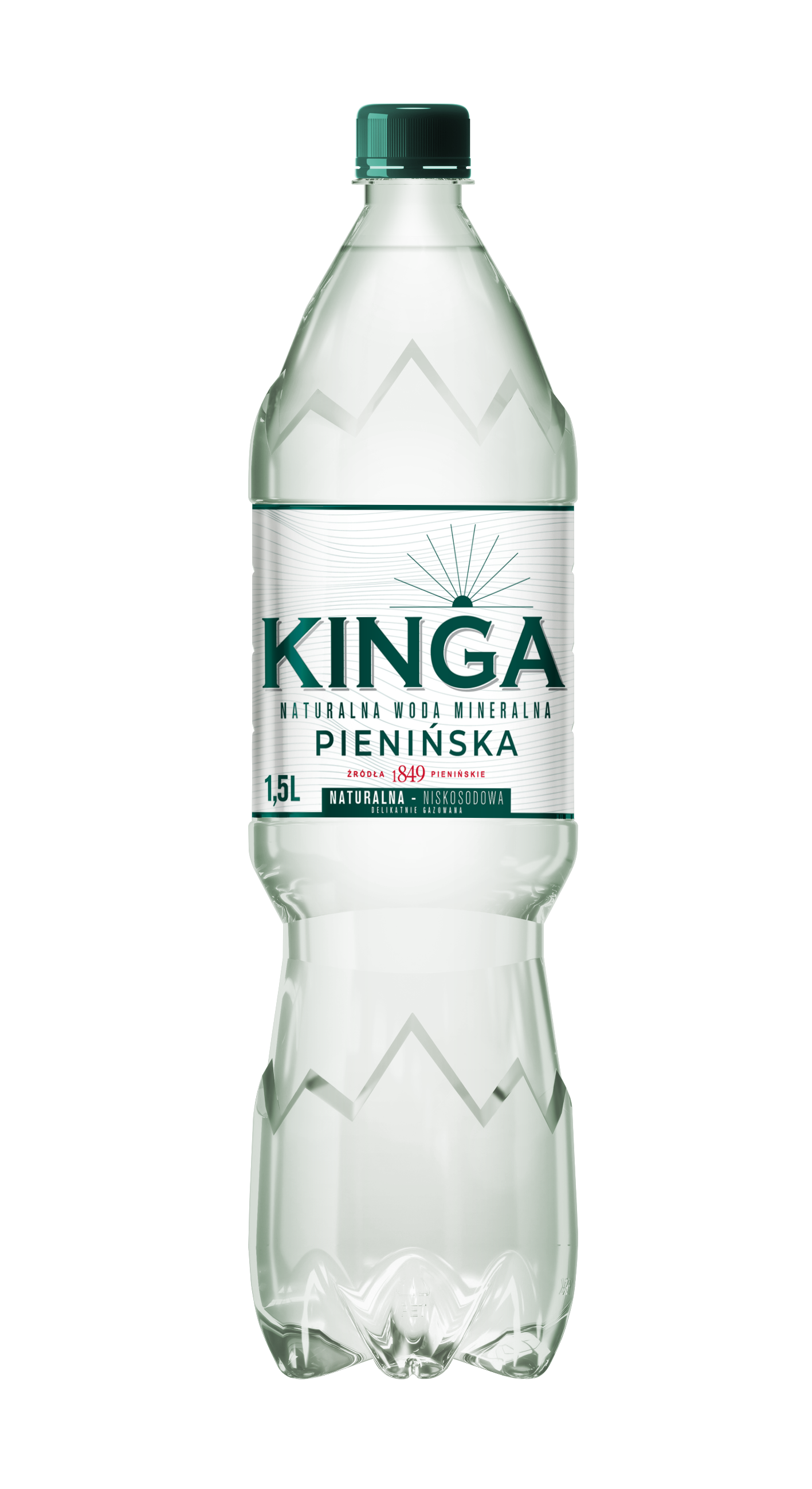 Woda Mineralna Kinga Pienińska 1,5L Naturalna Kaucja
