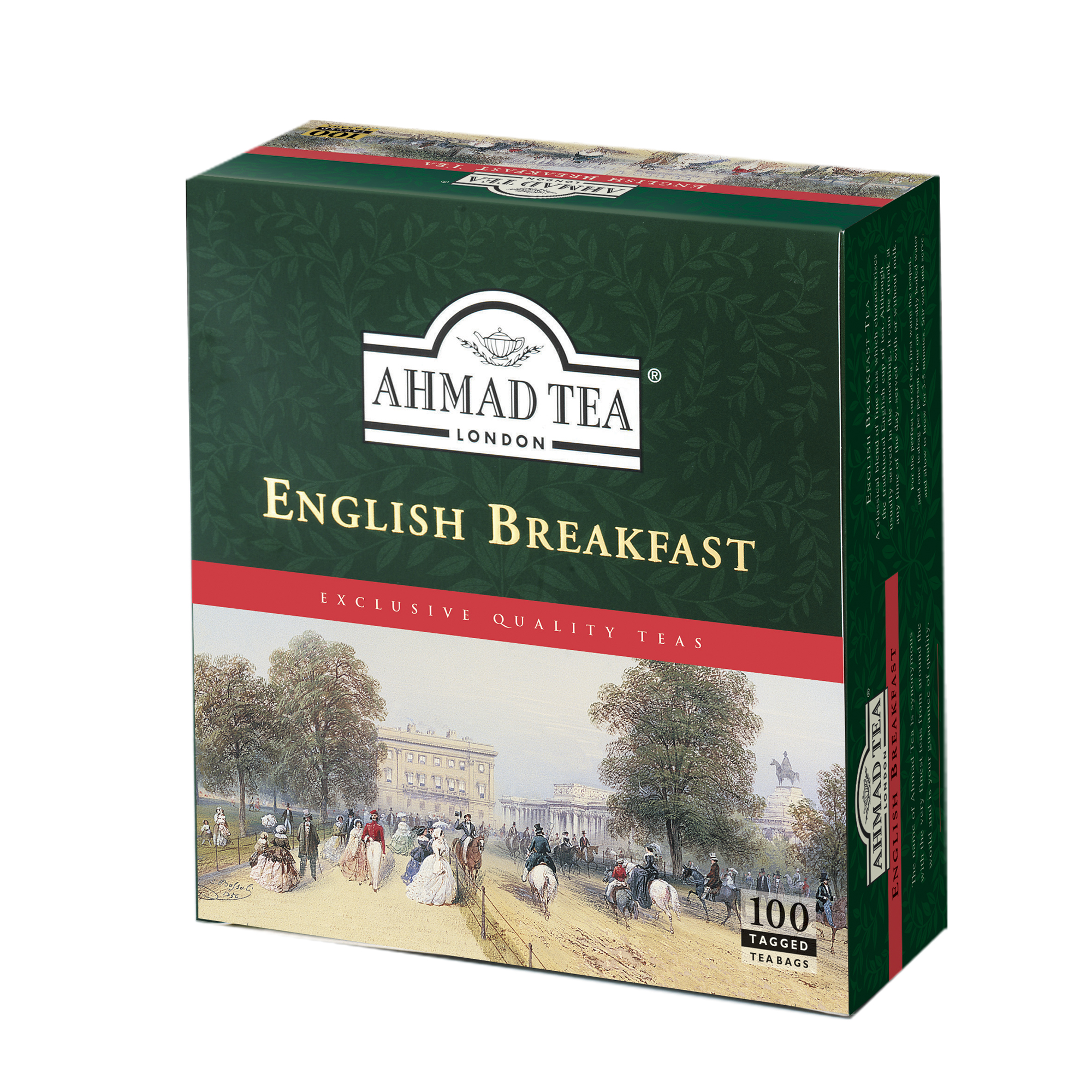 English Breakfast Ahmad Tea 100 Torebek X2G