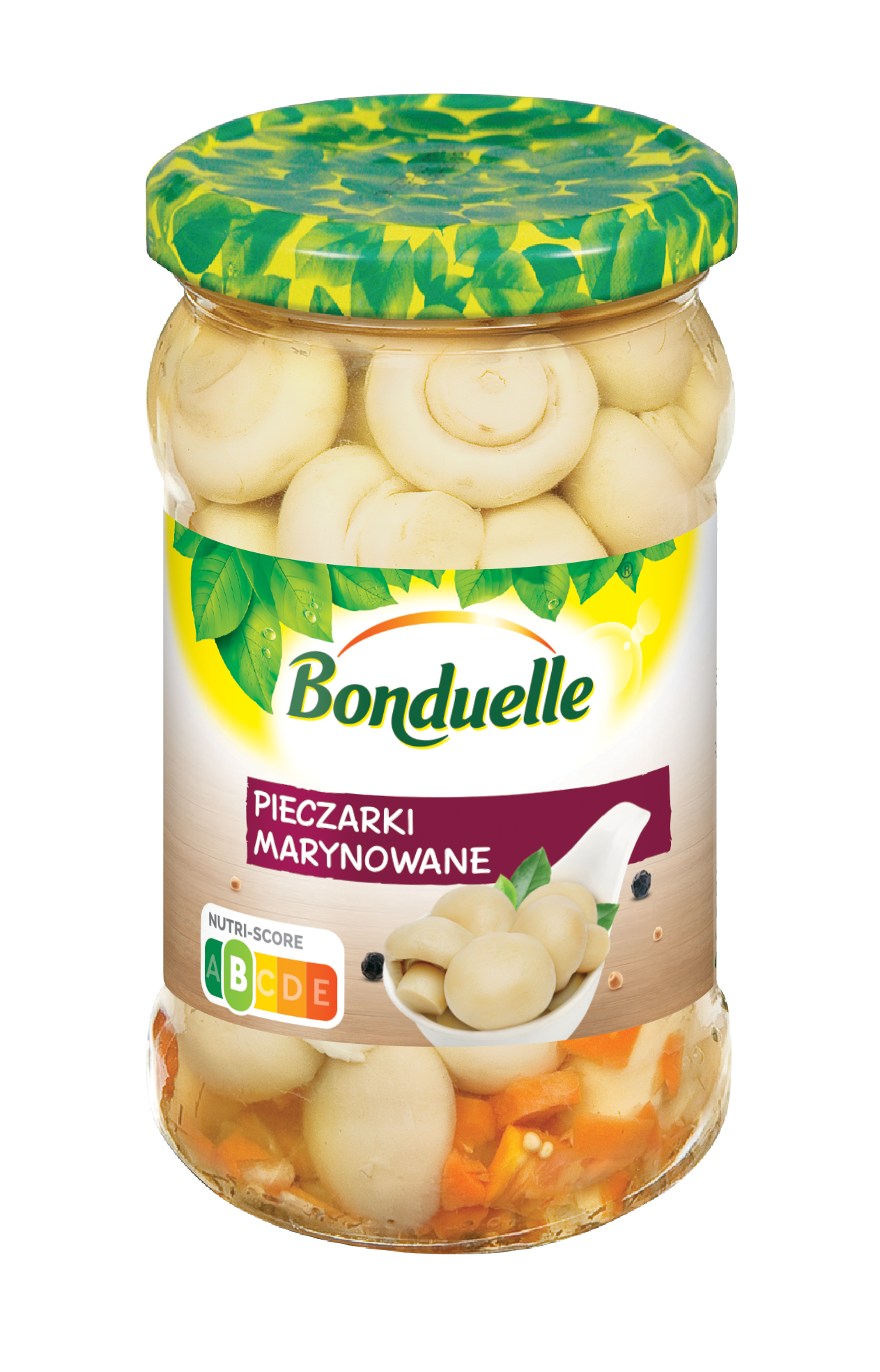 Bonduelle Pieczarki Marynowane Tradycyjne 280G