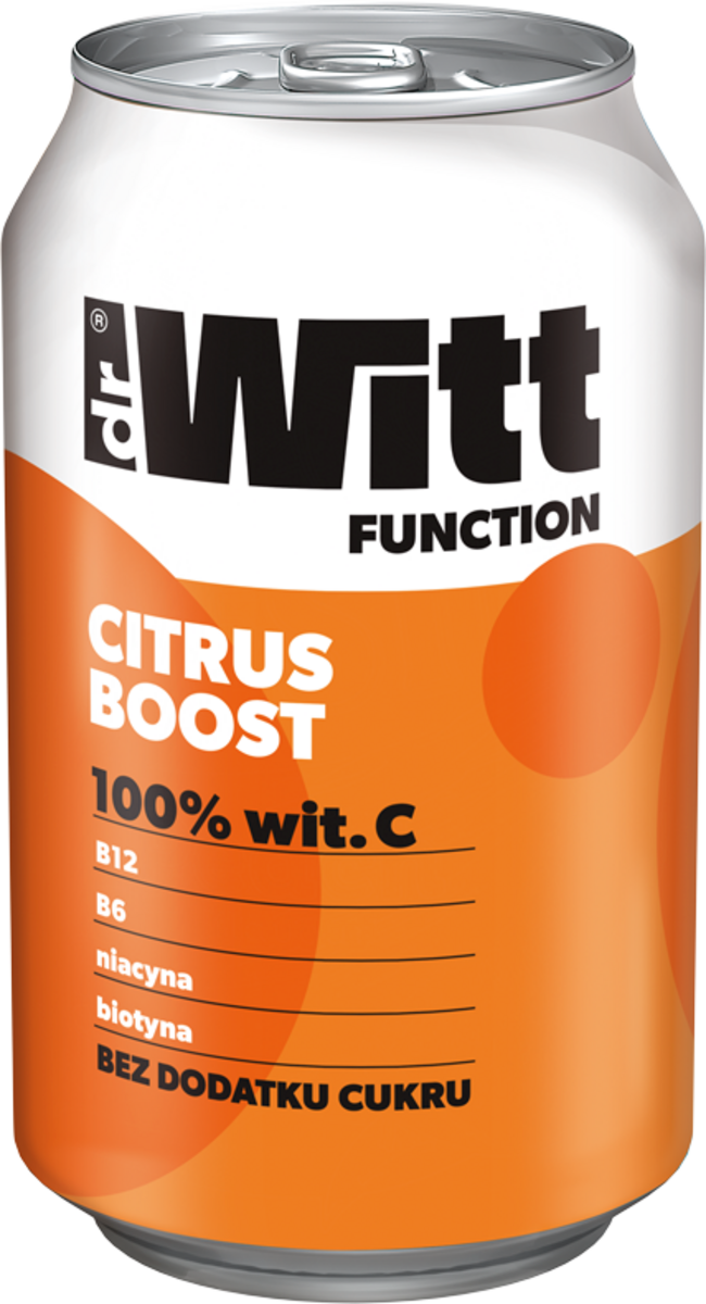 Drwitt Function Citrus Boost O Smaku Cytrynowym 330 Ml