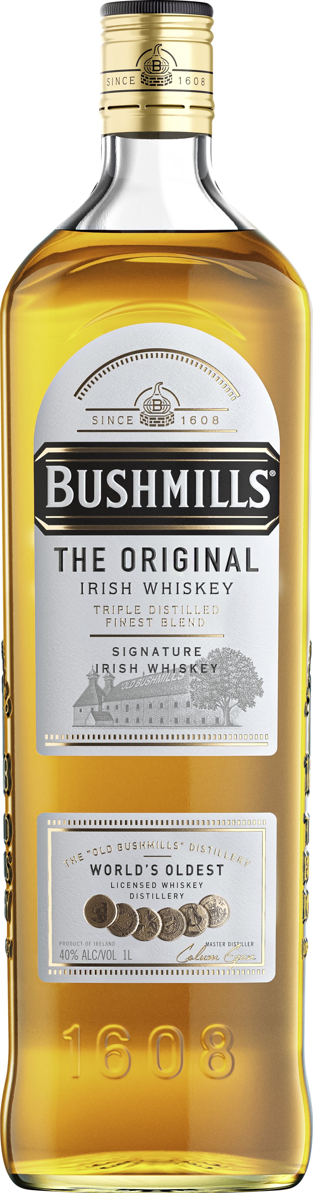 Irish Whiskey Bushmills Original 40% 1L