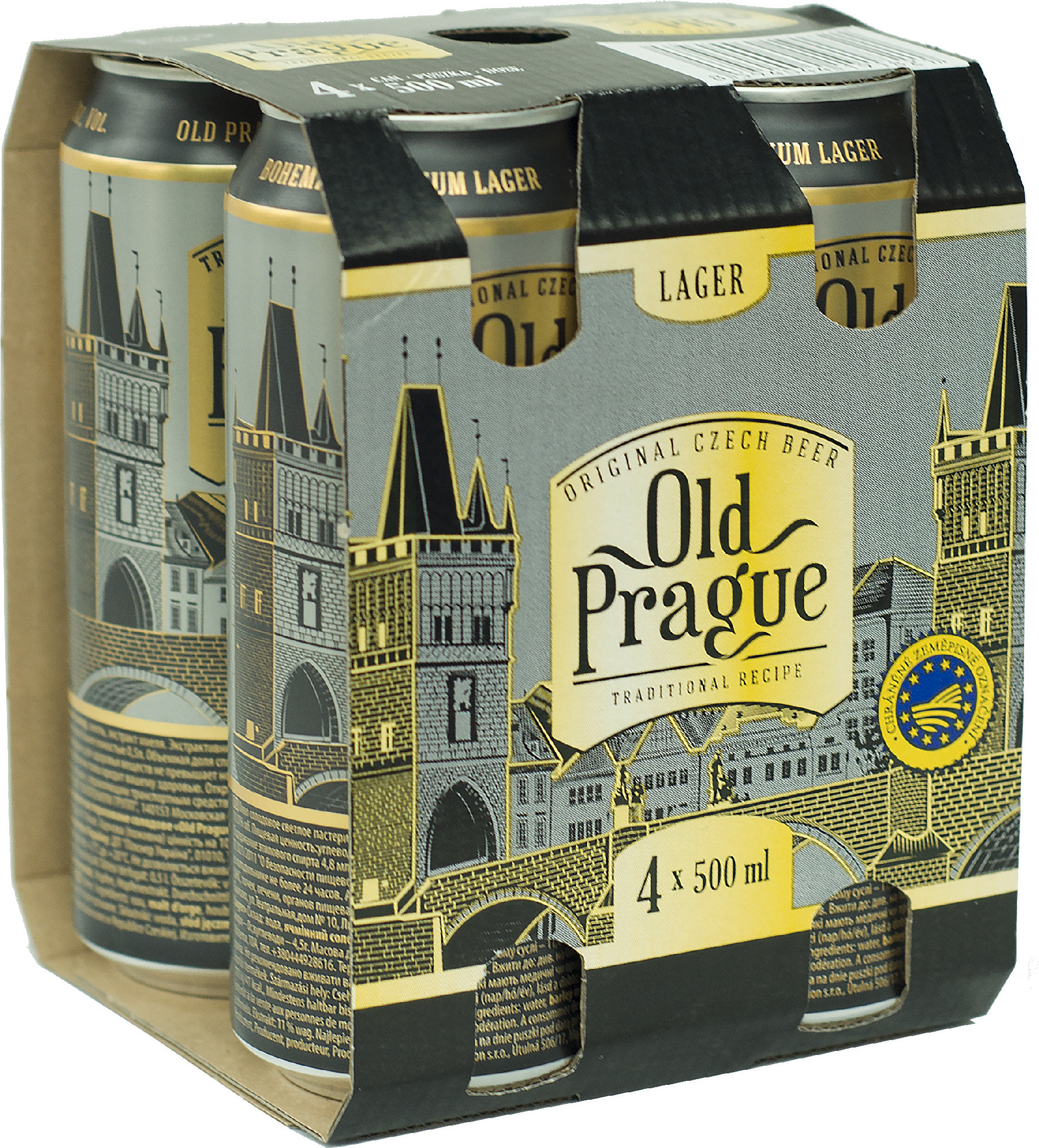 Piwo Old Prague Premium Lager 0,5 L Kaucja