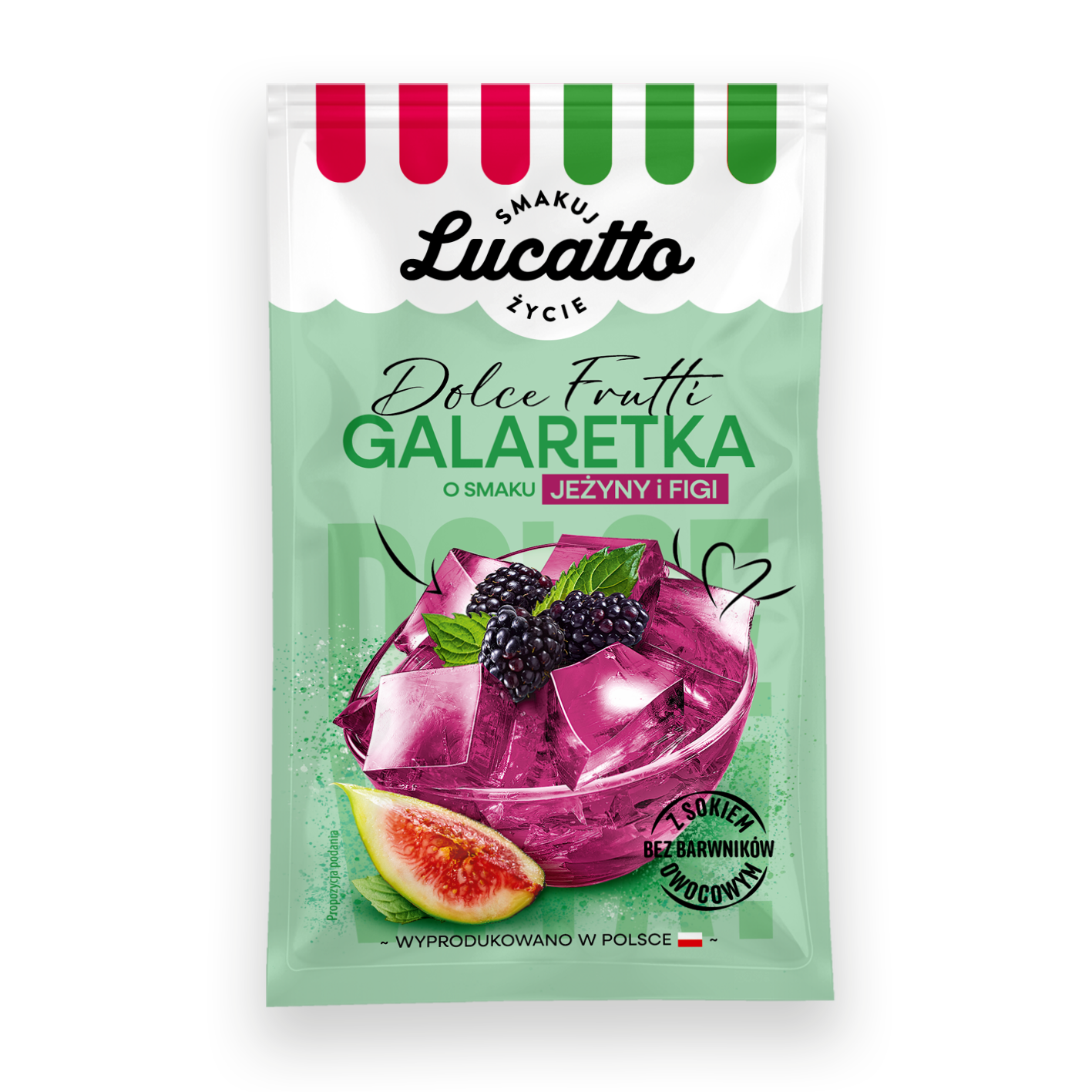 Galaretka Jeżyna Figa Lucatto 70G