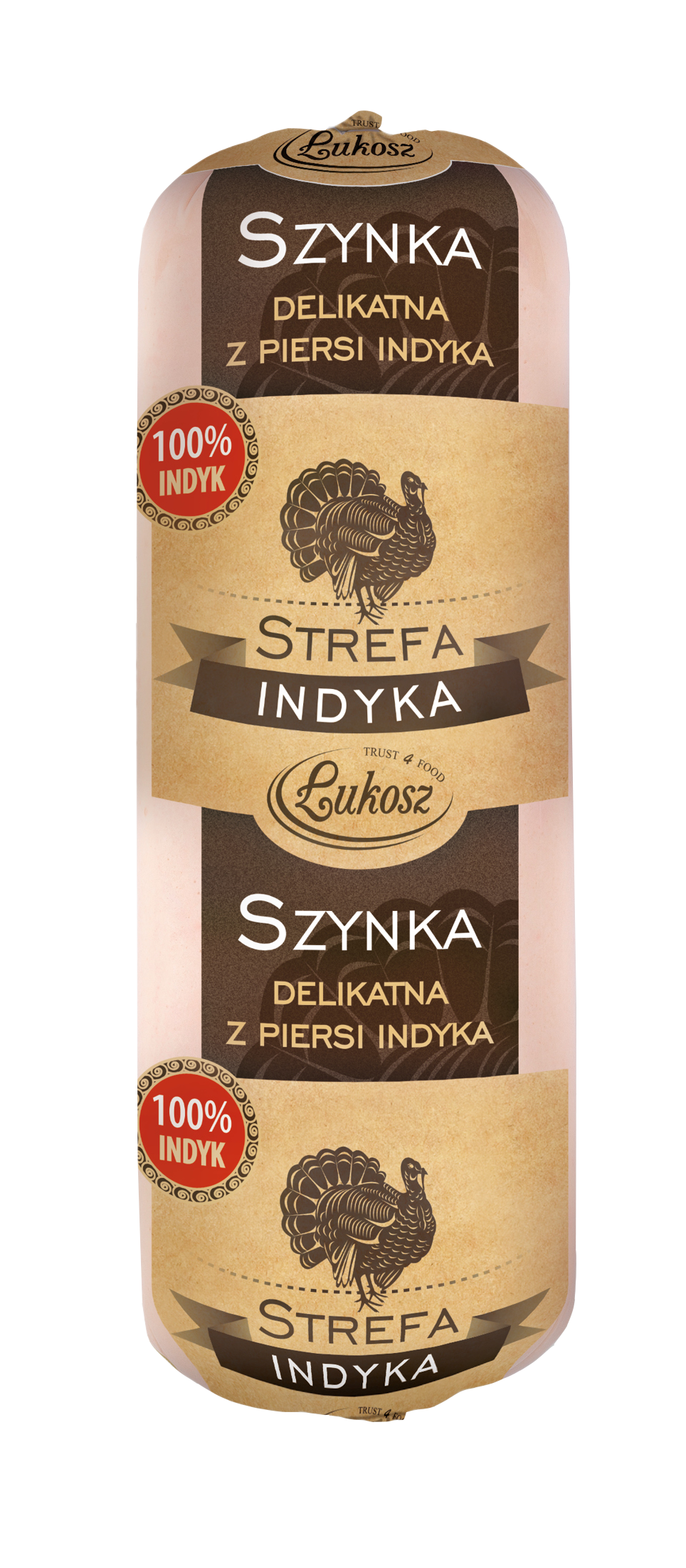 Strefa Indyka, Szynka Delikatna Z Piersi Indyka Ok. 3,2 Kg