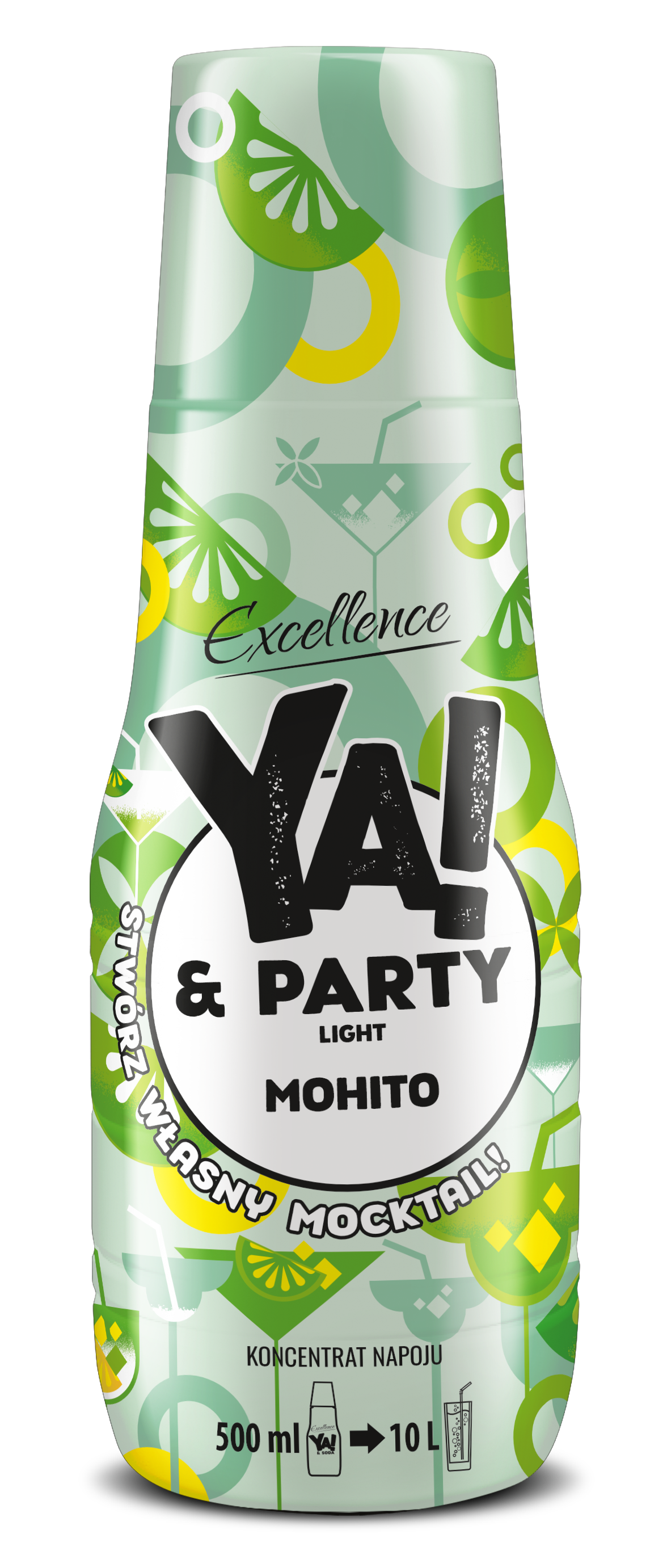 Ya!&Party Mohito. Koncentrat Napoju. Light 500 Ml