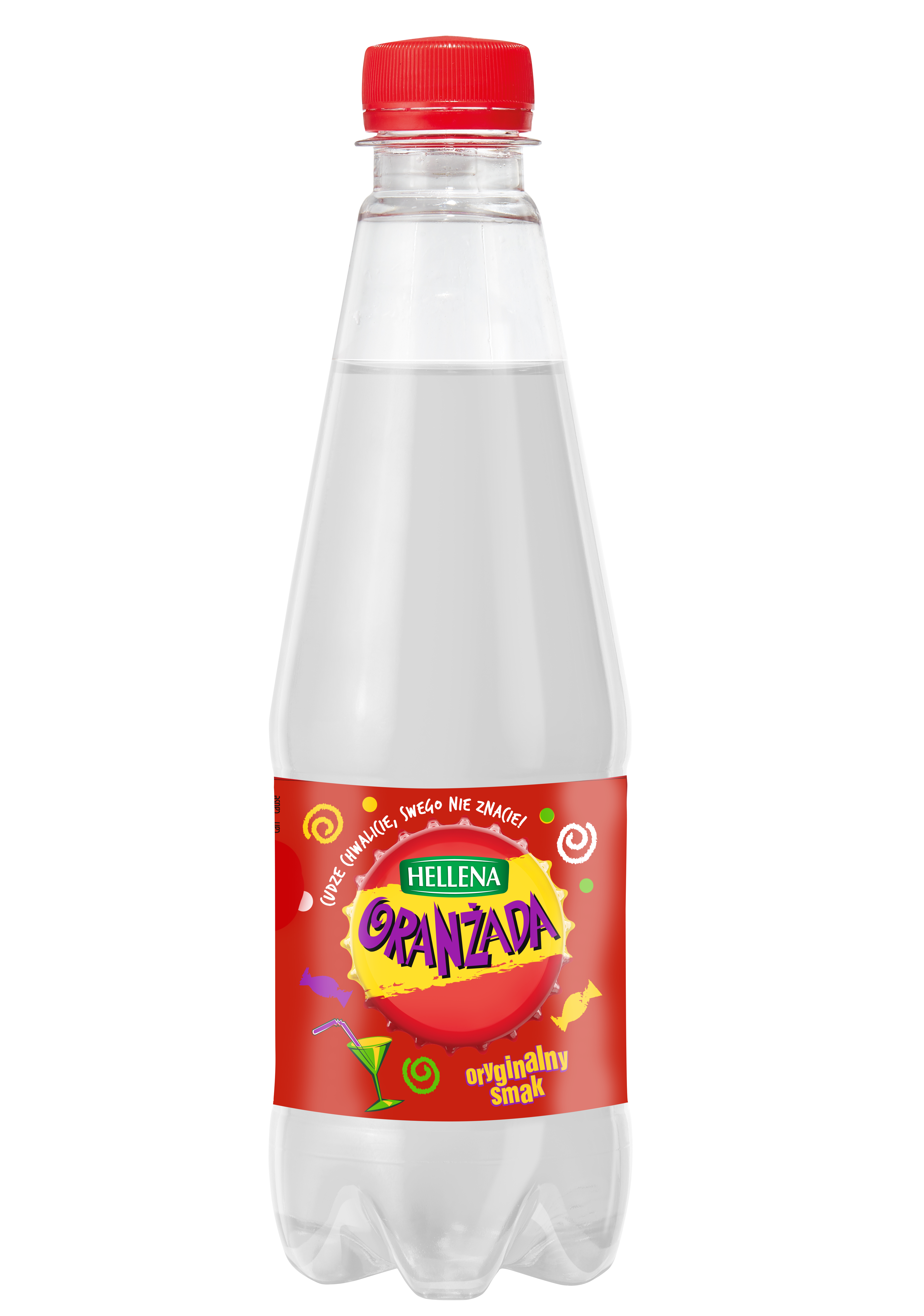 Hellena Oranżada Biała 500 Ml