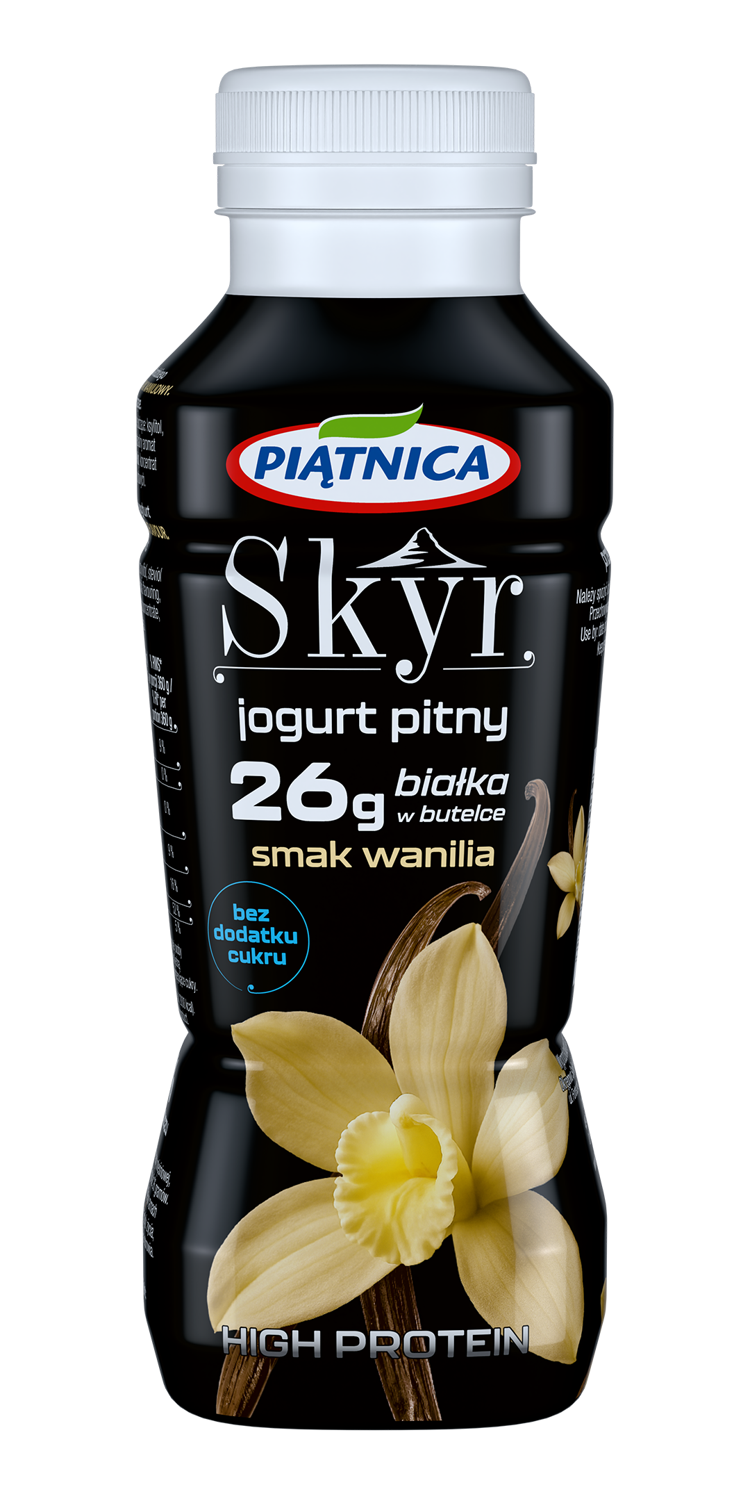 Piątnica Skyr Jogurt Pitny Wysokobiałkowy Waniliowy 360 G