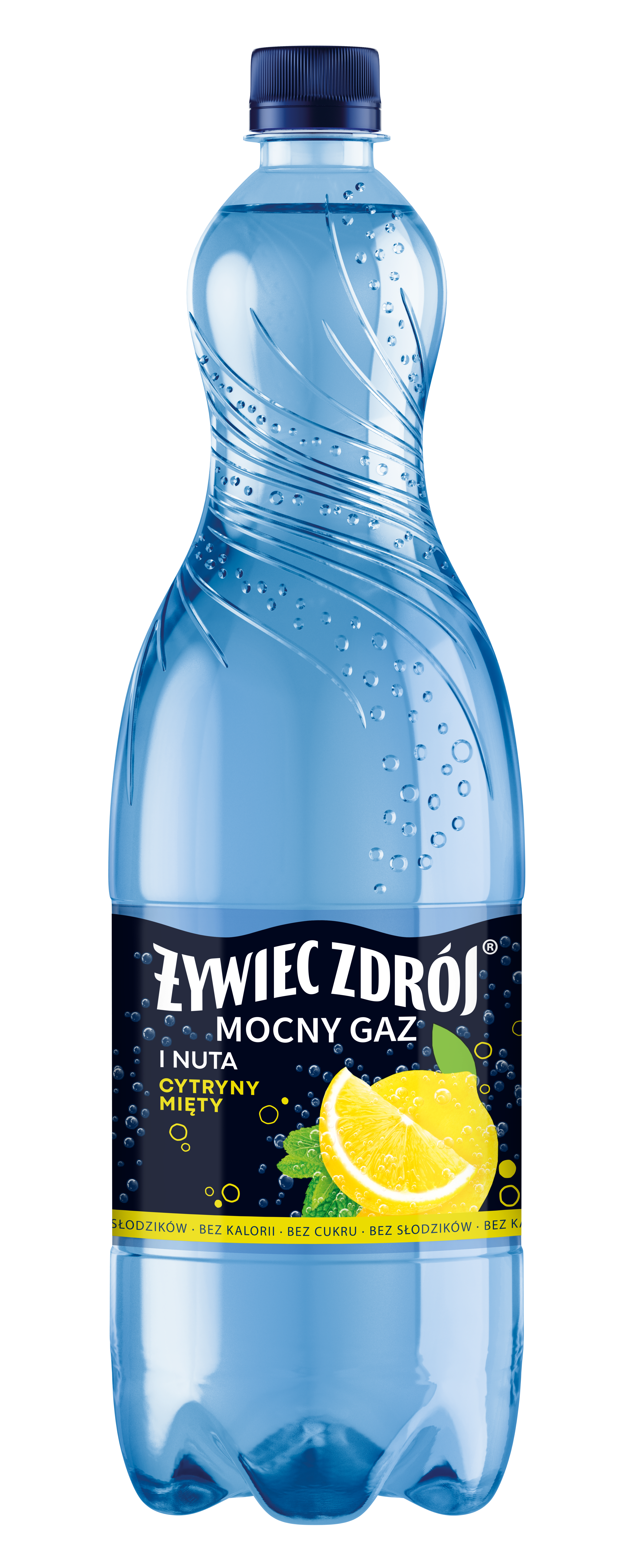 Żywiec Zdrój Mocny Gaz I Nuta Cytryny I Mięty 1500 Ml