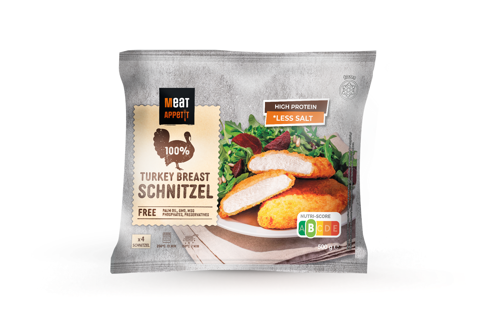 Meat Appetit, Sznycel Z Piersi Indyka 500G