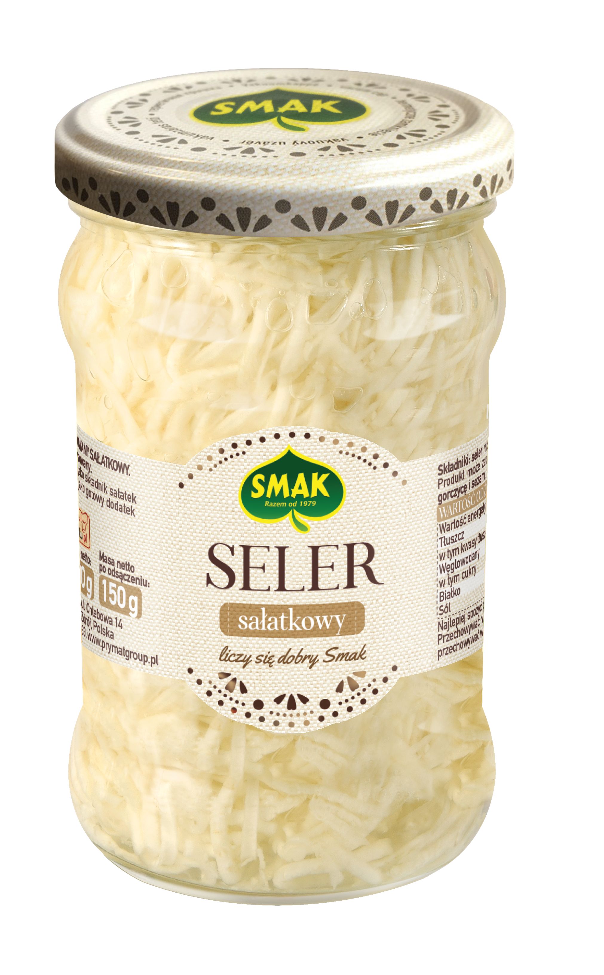 Seler Marynowany Sałatkowy 300/150 G Smak