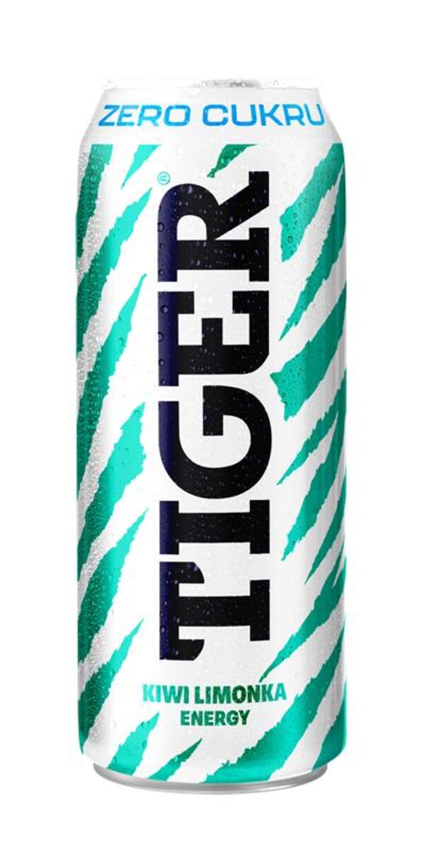 Tiger Zero Cukru O Smaku Kiwi I Limonki 500 Ml
