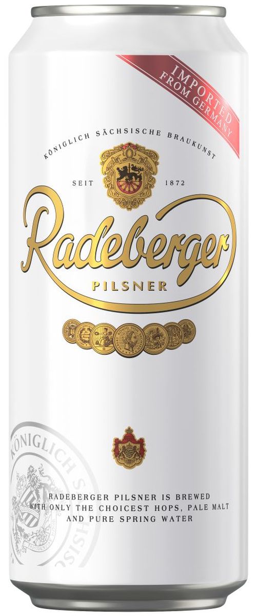 Piwo Radeberger Pilsner 500 Ml, Puszka Kaucja