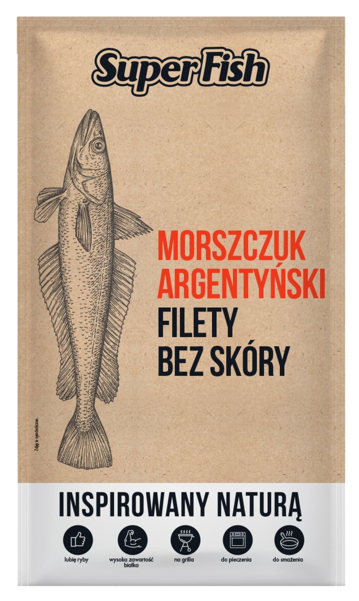 Superfish Morszczuk Argentyński Filety Bez Skóry 900G
