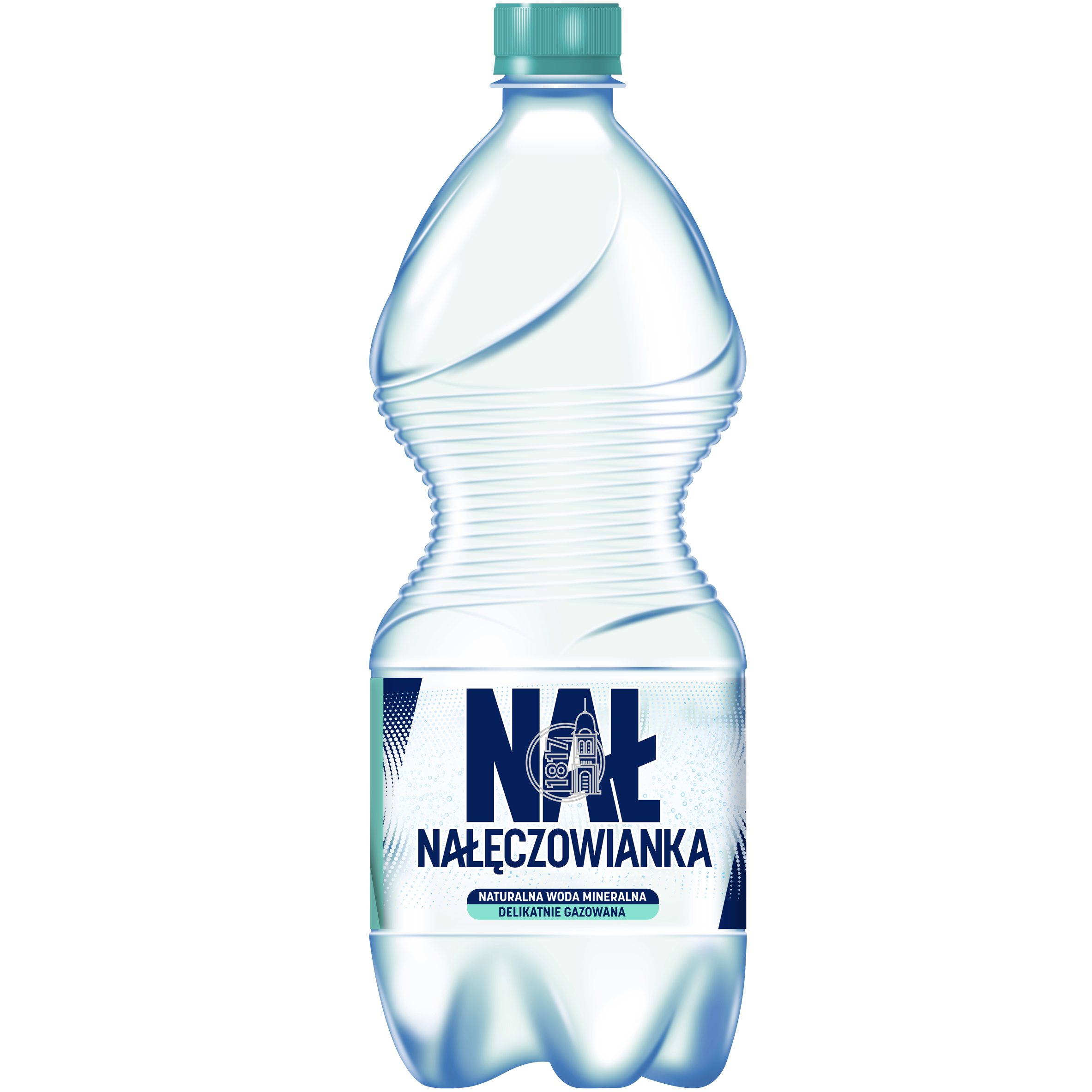 Nałęczowianka Naturalna Woda Mineralna Delikatnie Gazowana 1 L