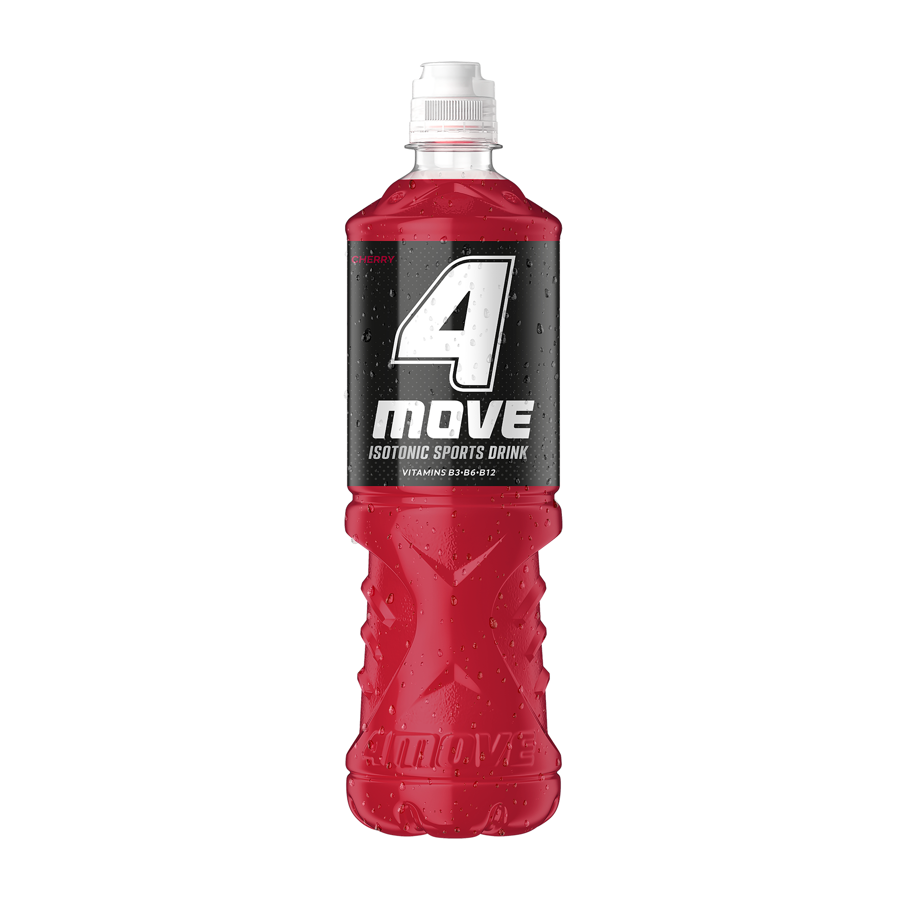 4Move Isotonic Drink Cherry Flavour 750 Ml