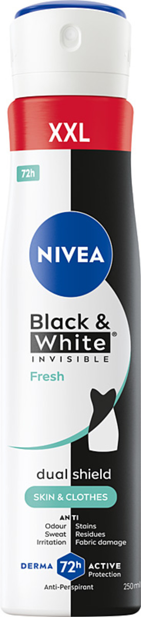 Nivea Antyperspirant Invisible Fresh Spray 250 Ml
