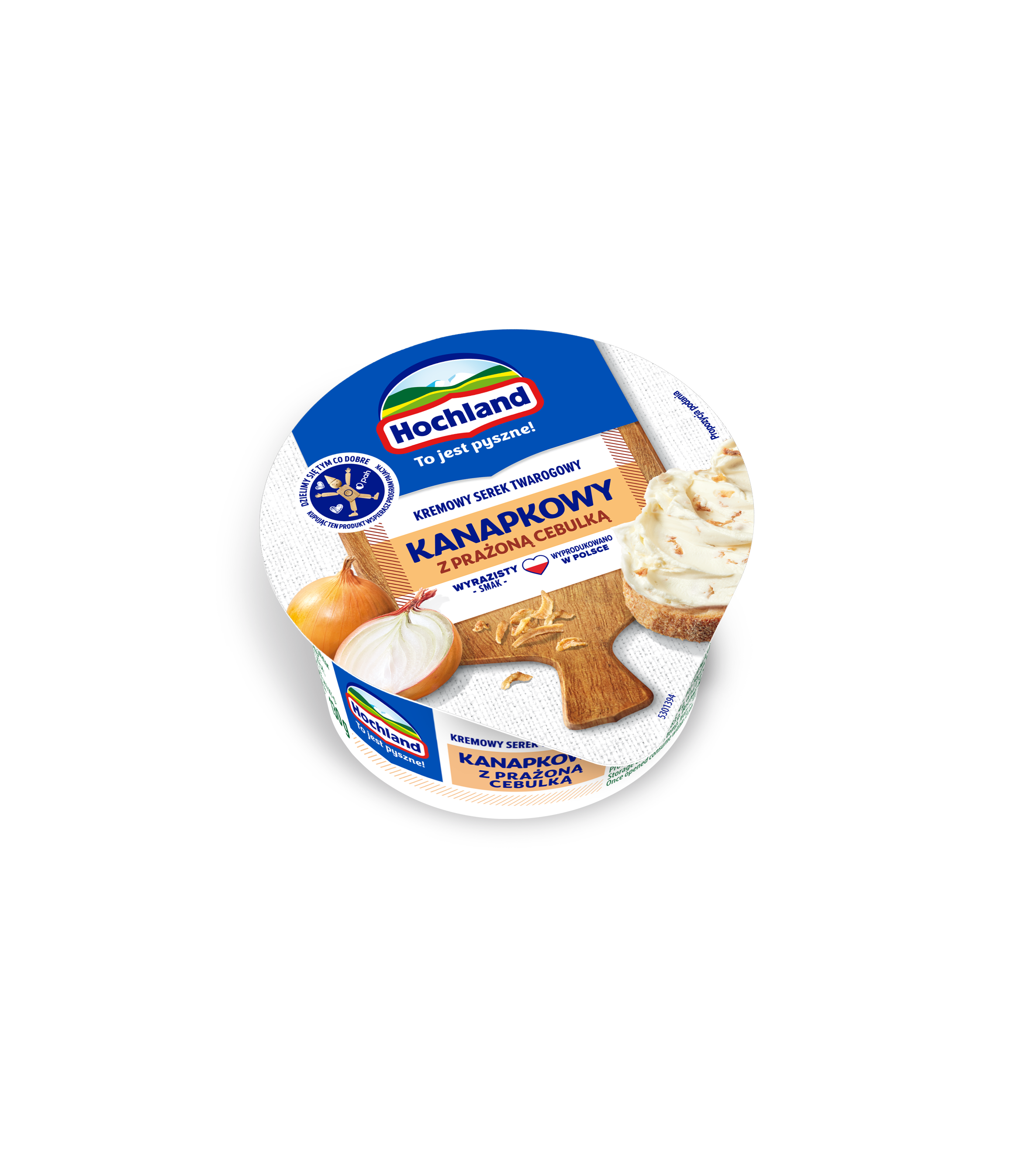 Hochland Kanapkowy Z Prażoną Cebulką 130 G