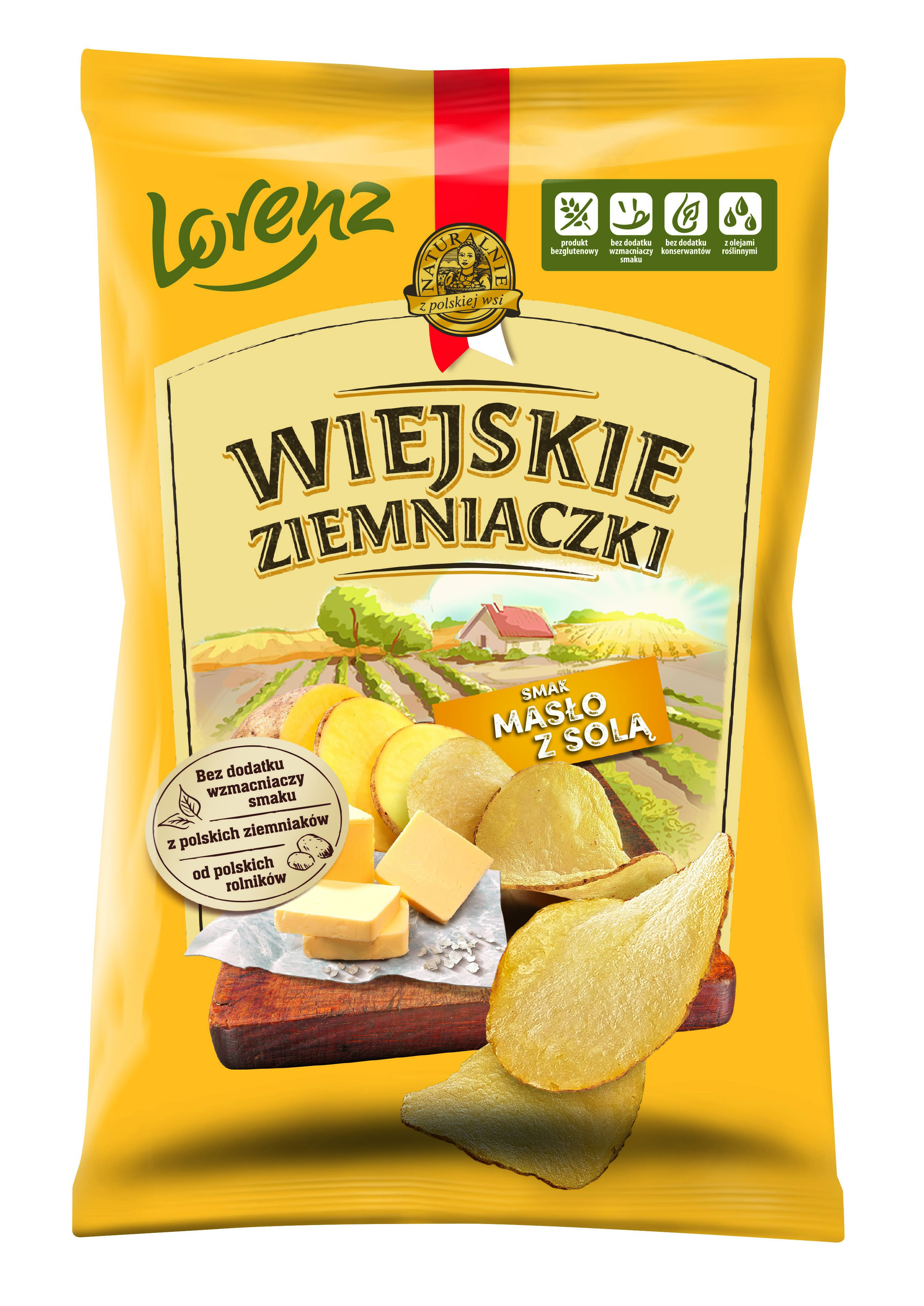 Lorenz Wiejskie Ziemniaczki Masło Z Solą 130G