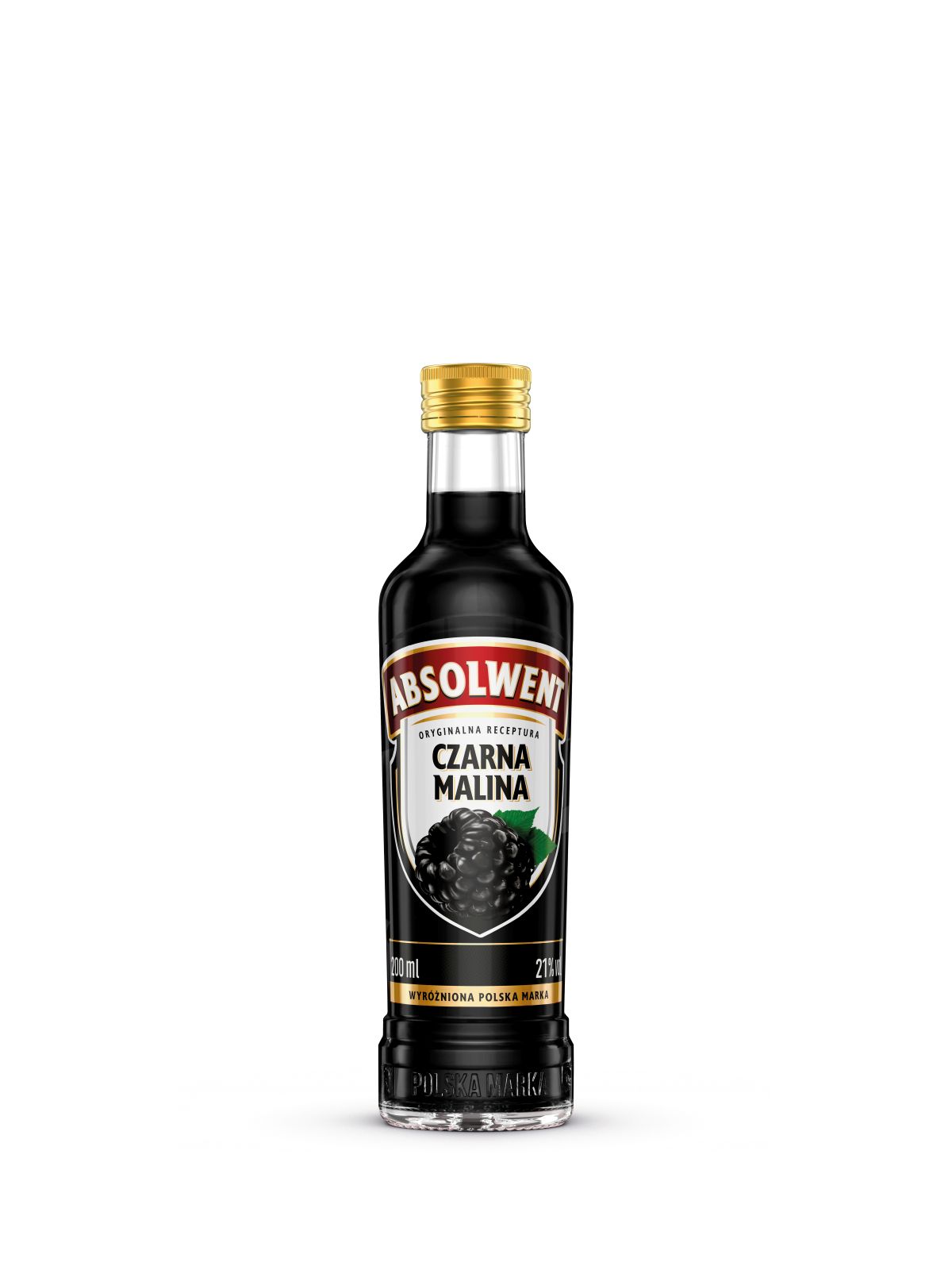 Likier Absolwent Czarna Malina 0,2L 21%