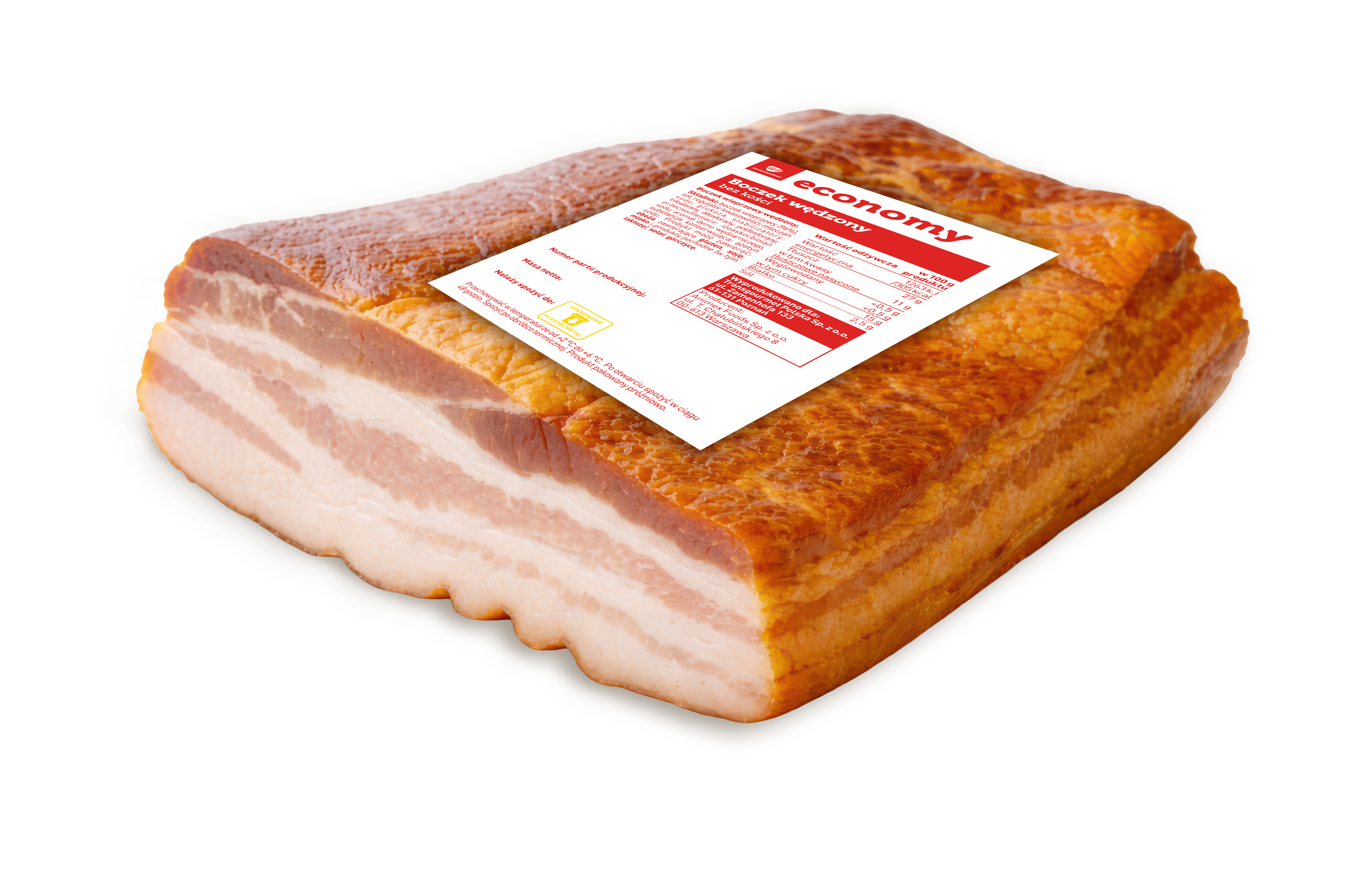 Tge Boczek Wędzony Bez Kości Ok. 2 Kg