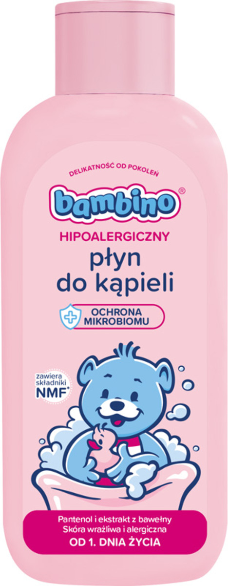 Bambino Płyn Do Kąpieli Hipoalergiczny 400 Ml