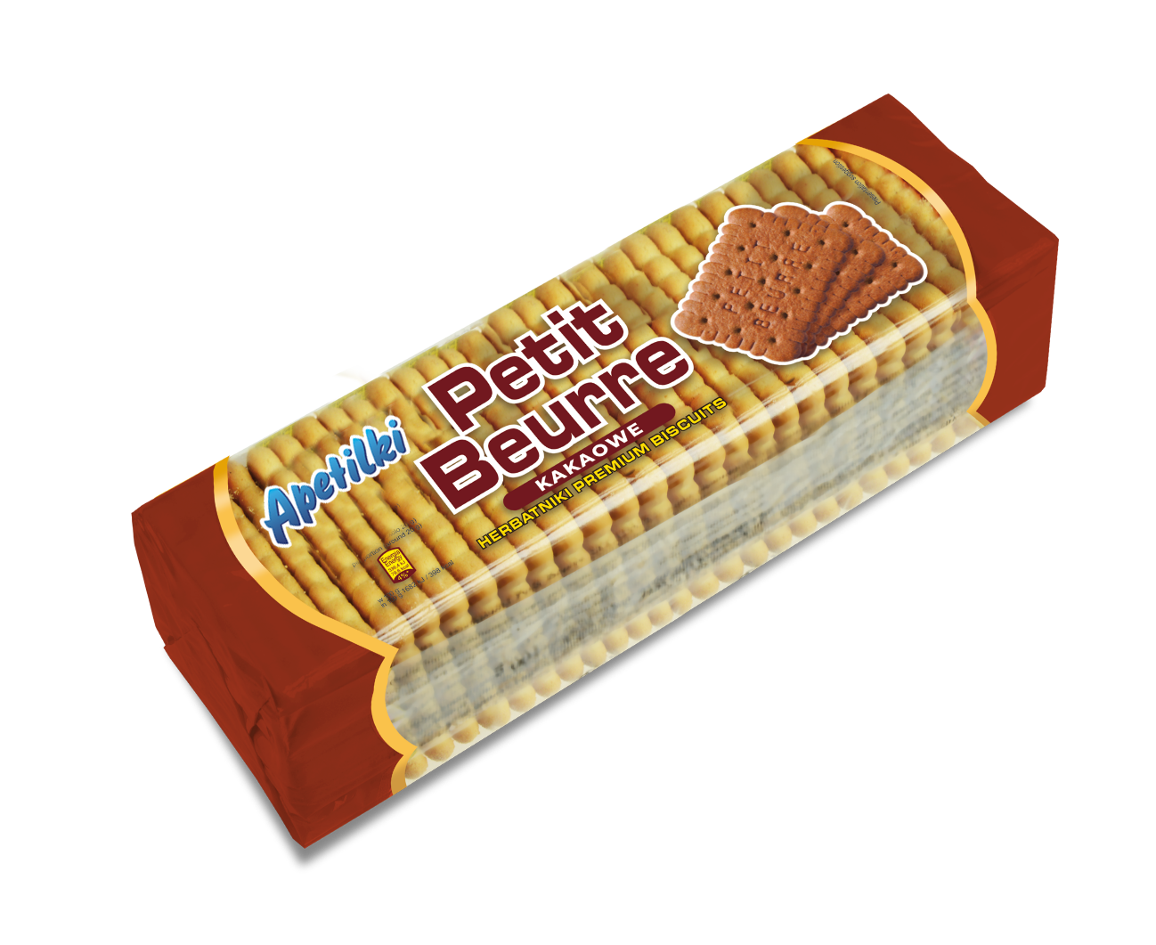 Herbatniki Apetilki Petit Beurre Kakaowe 200 G