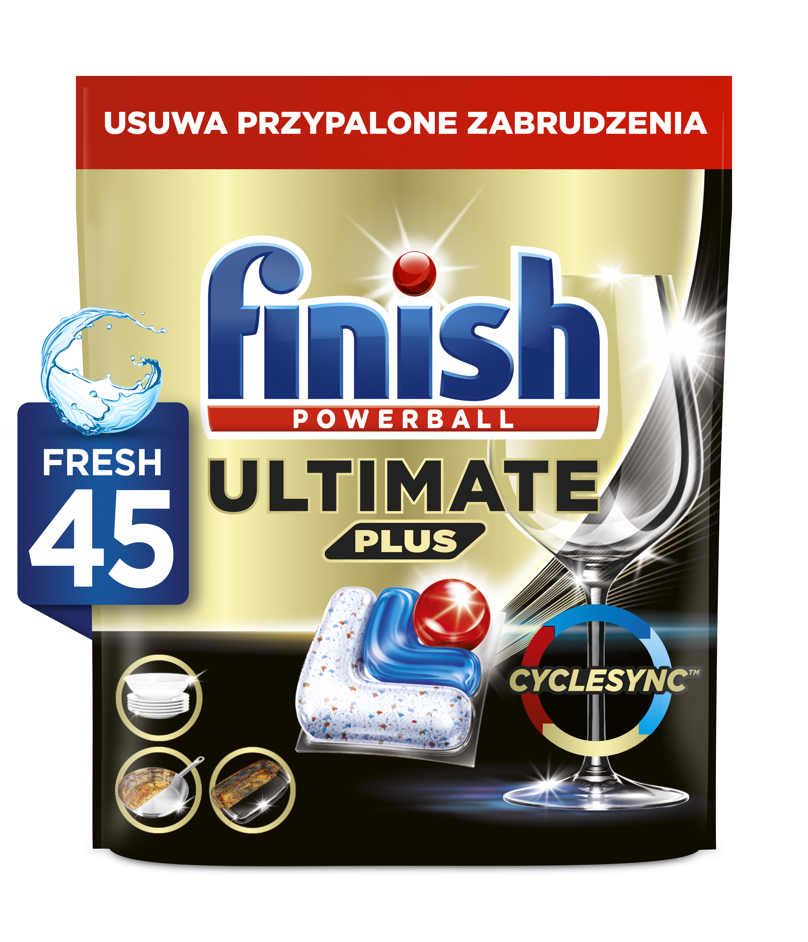 Finish Kapsułki Ultimate Plus 45 Fresh