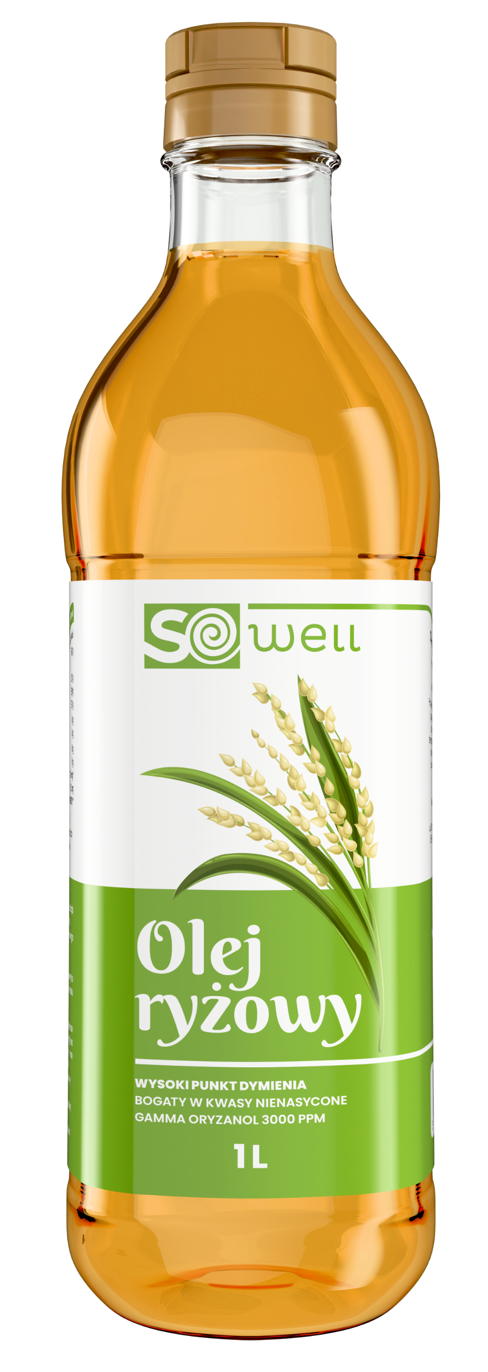 Sowell Olej Z Ryżu 1,0 L
