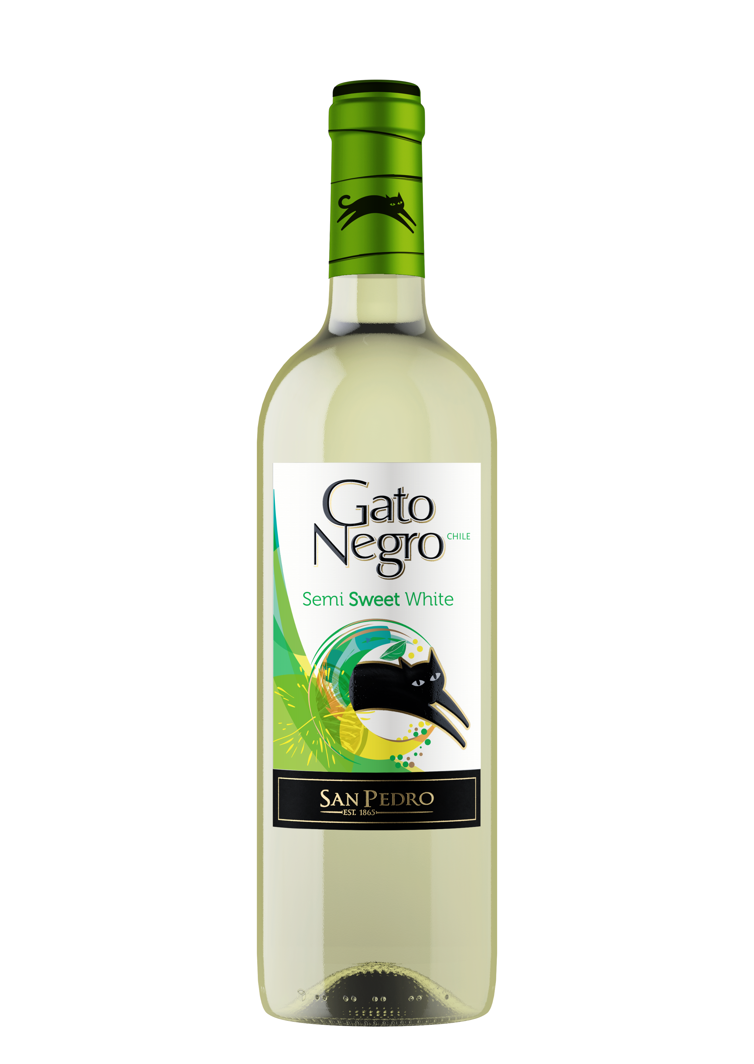 Gatonegro White Półsłodkie 750 Ml