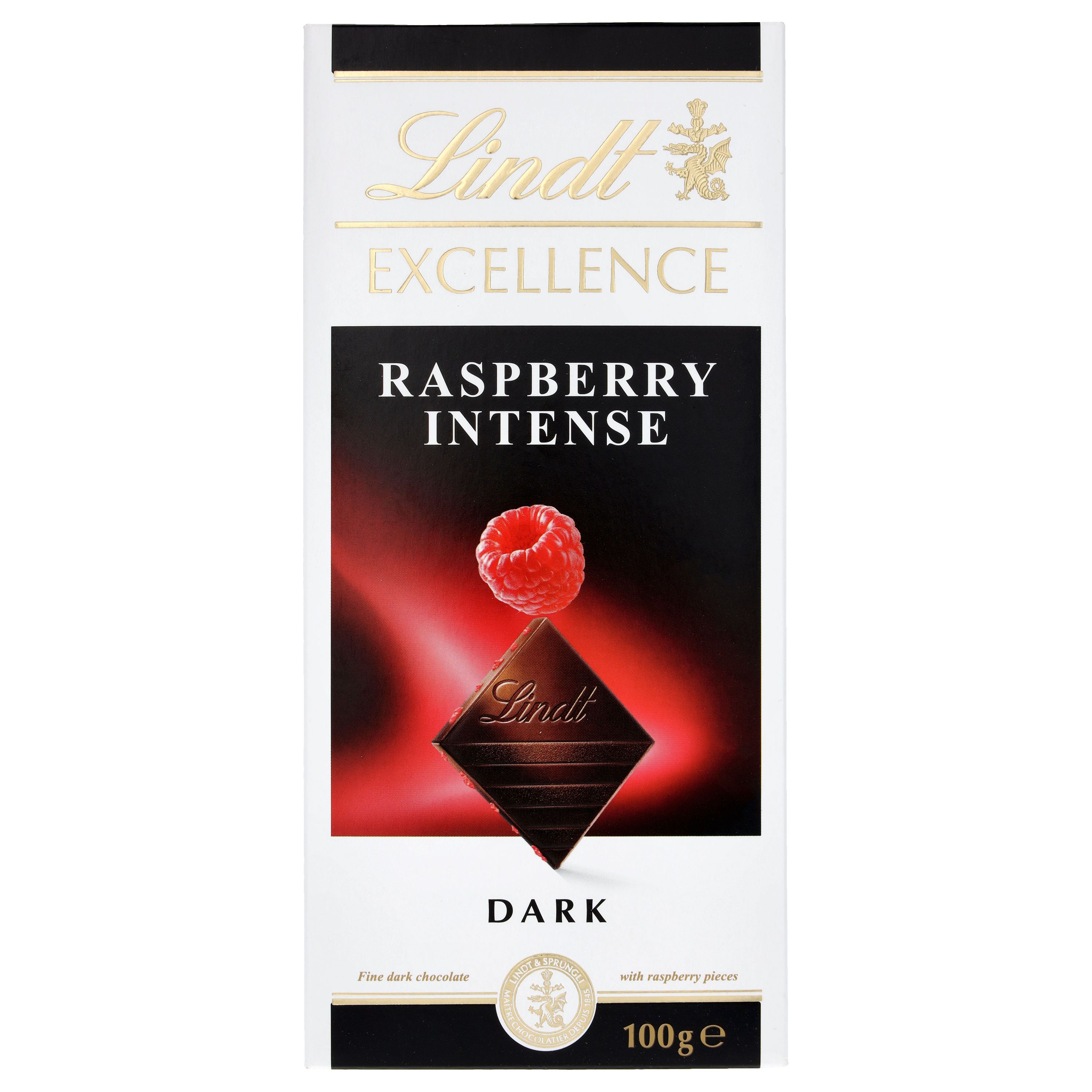 Lindt Excellence Raspberry Intense 100G
