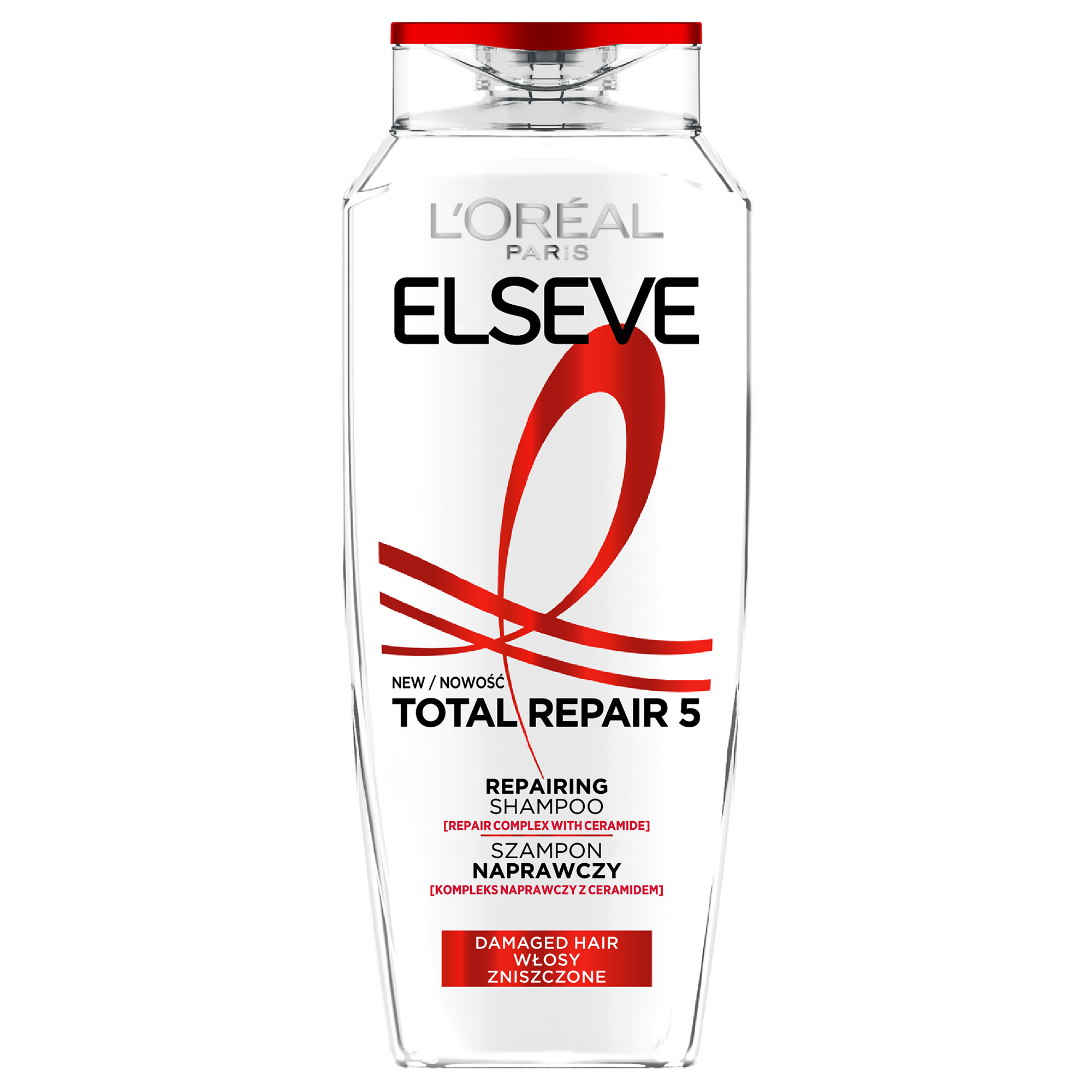 L'Oréal Paris Elseve Total Repair 5 Szampon Regenerujący Do Włosów Zniszczonych 400 Ml