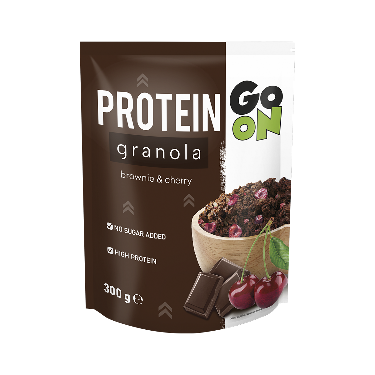 Go On Granola Proteinowa Brownie Wiśnia 300G