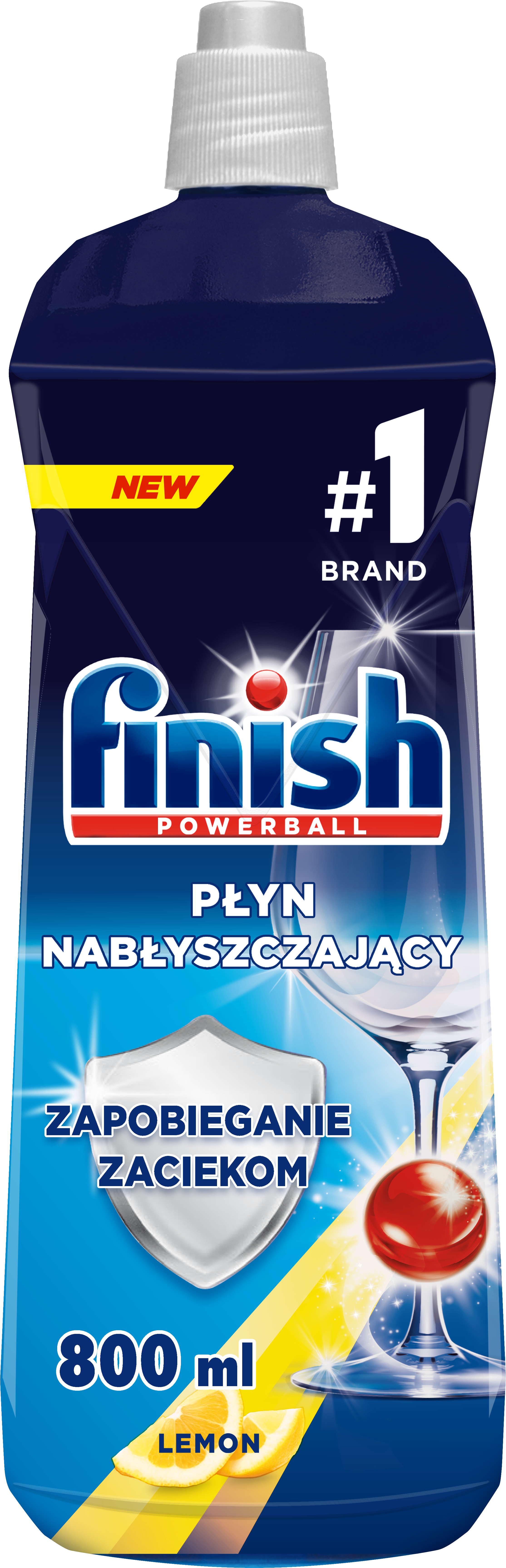 Finish Plyn Nabłyszczający Shine&Protect 800 Ml Cytrynowy