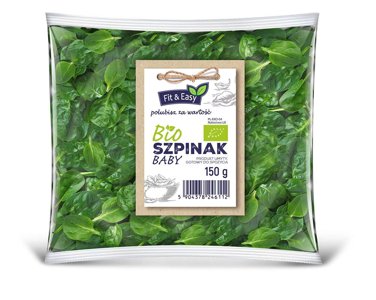 Bio Szpinak Baby Myty Unia Europejska 150G