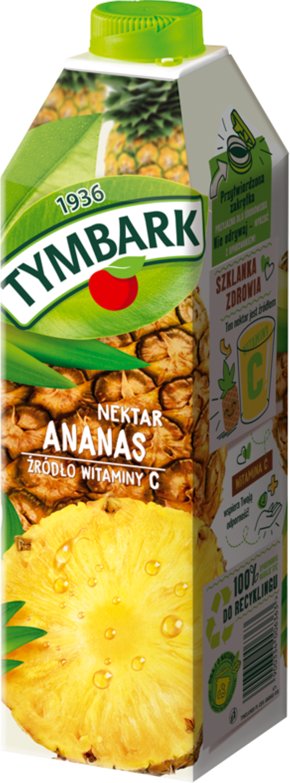 Tymbark Nektar Ananas 1 L