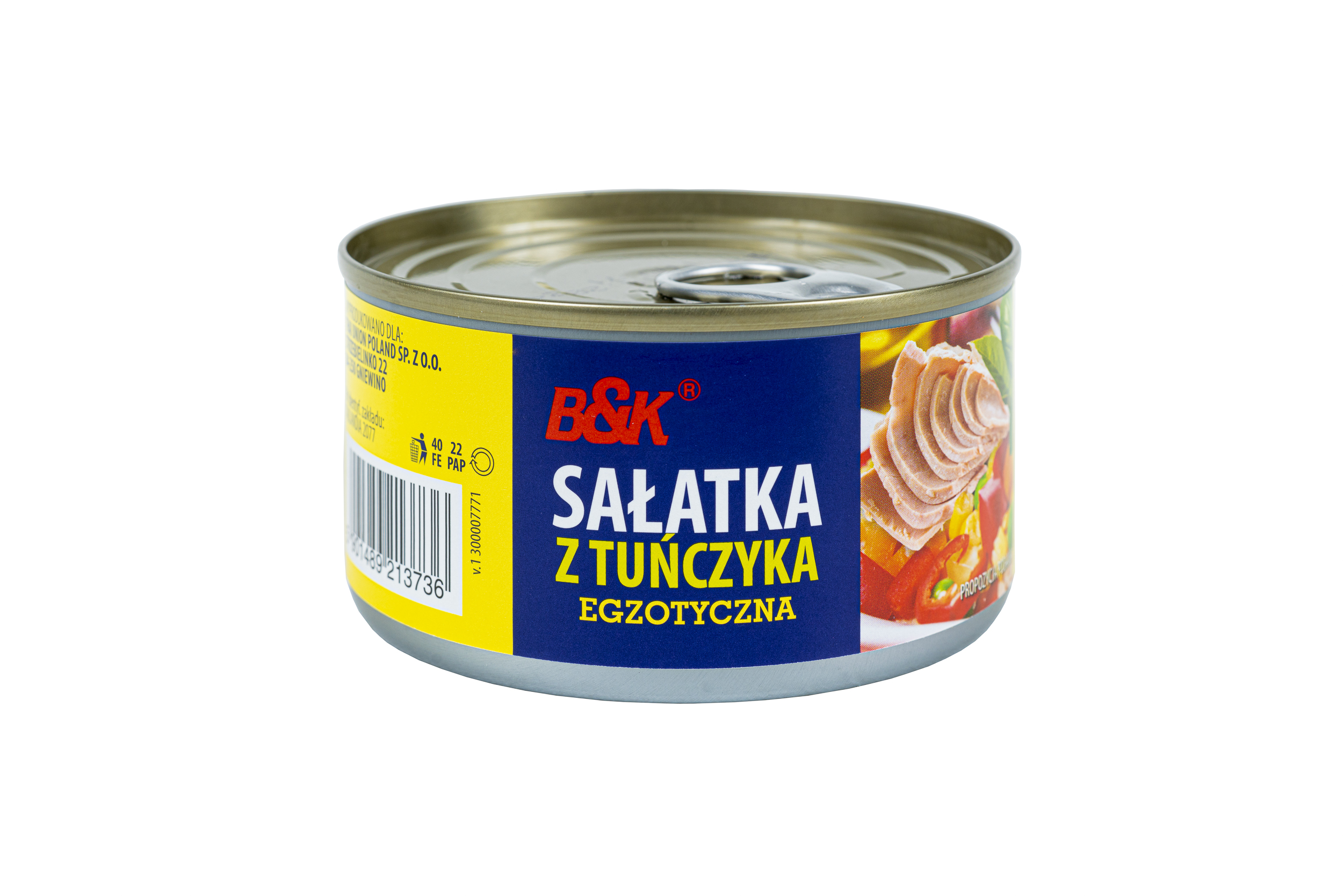 Sałatka Z Tuńczyka Egzotyczna 185G B&K